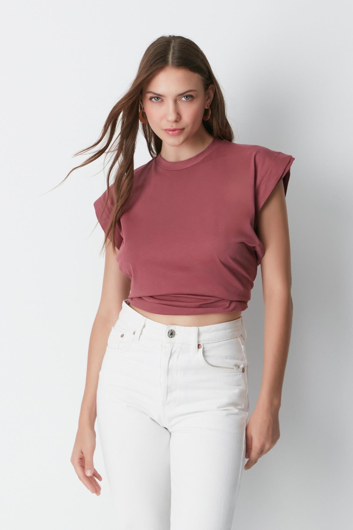 C&City Unisex Dried Rose Pink - Burgundy Pajamas