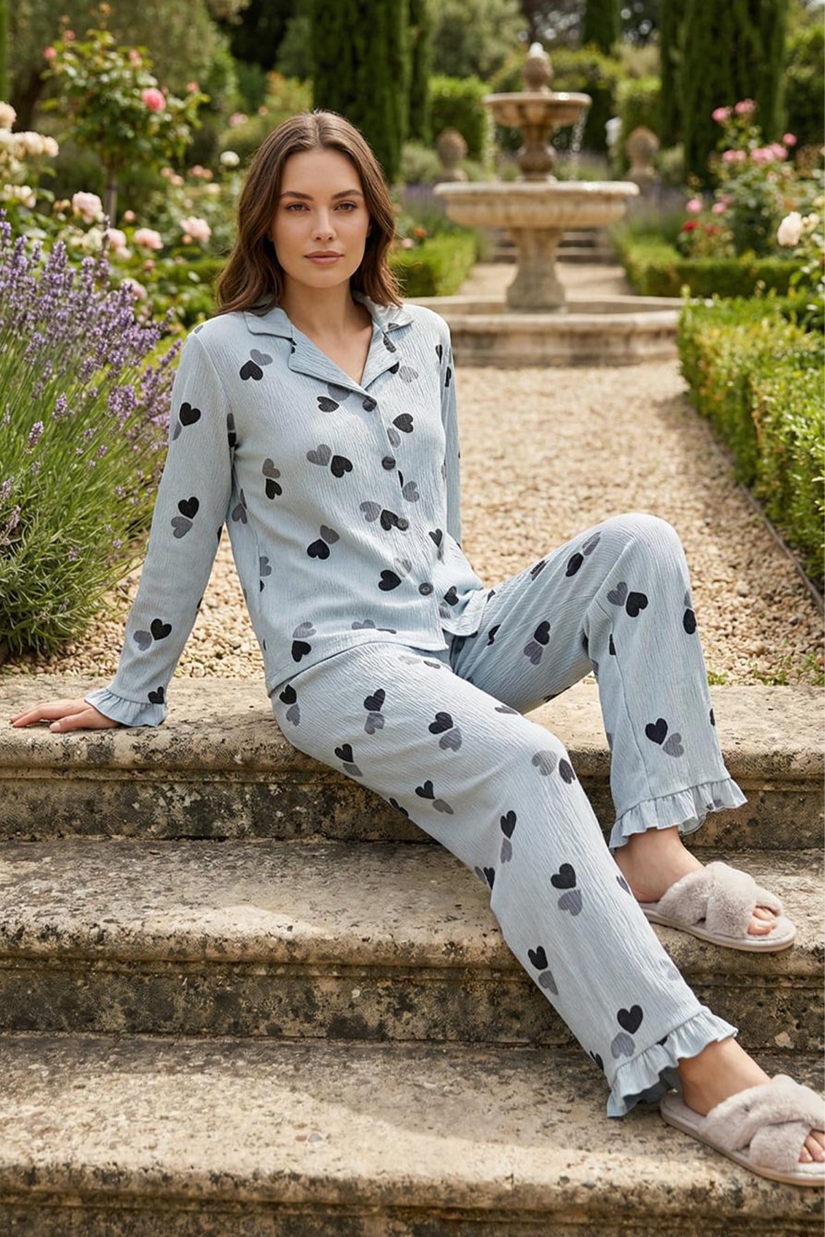 C&City Women's Blue Set