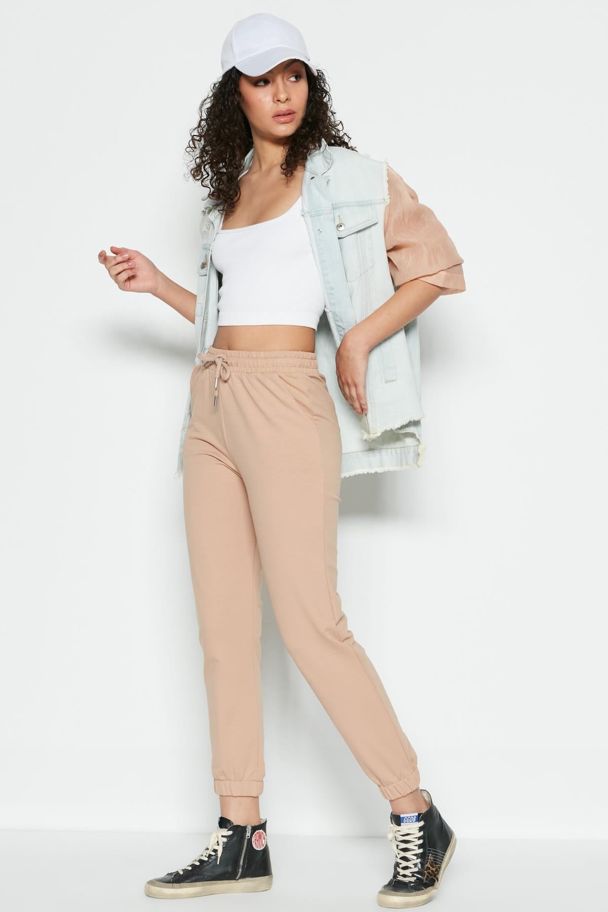 C&City Unisex Brown Tracksuit