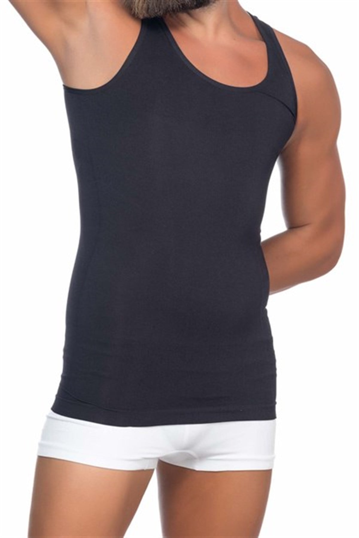 C&City Men Black Camisole