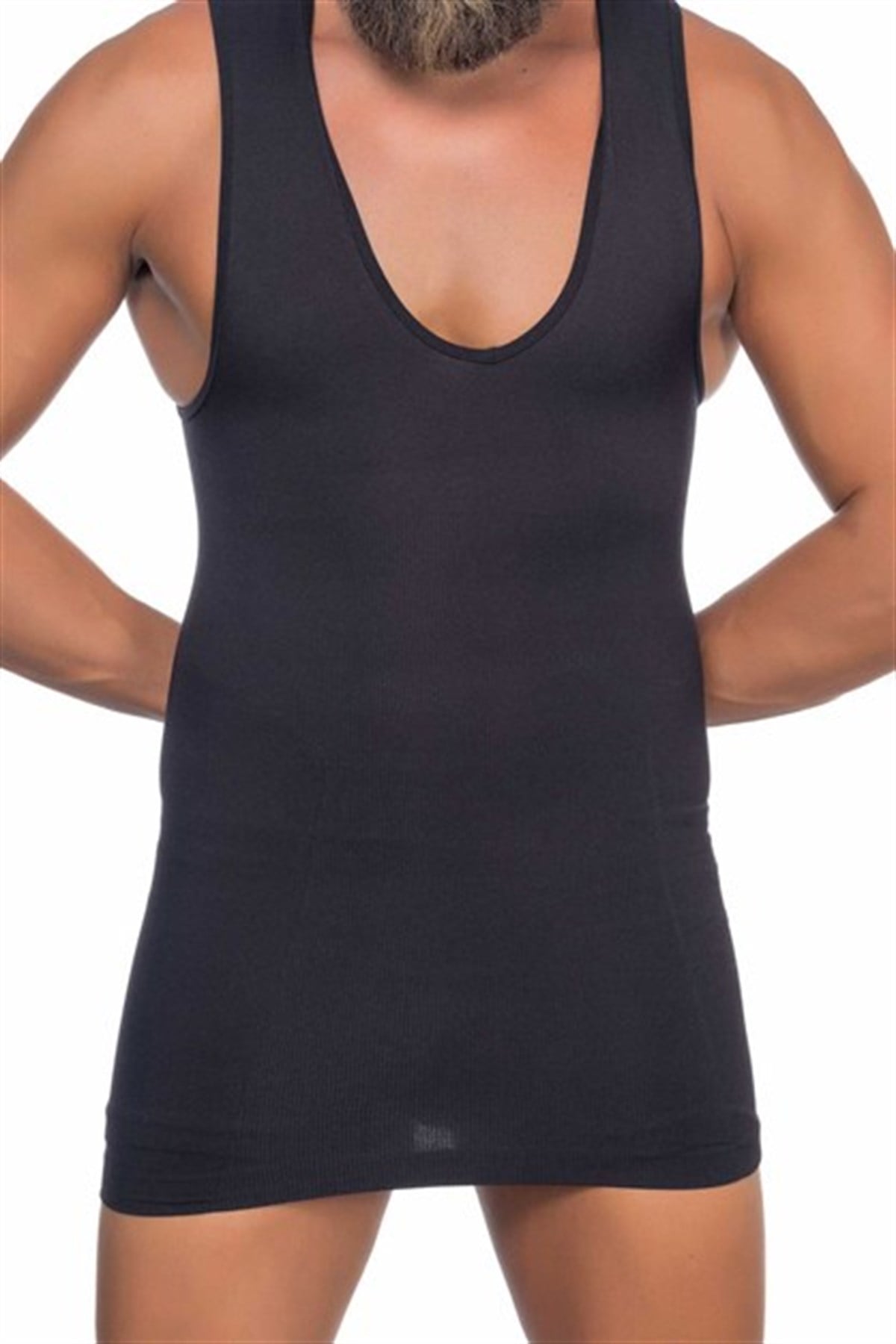 C&City Men Black Camisole