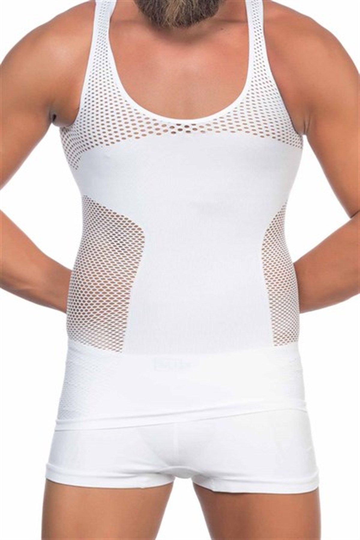 C&City Men White Camisole