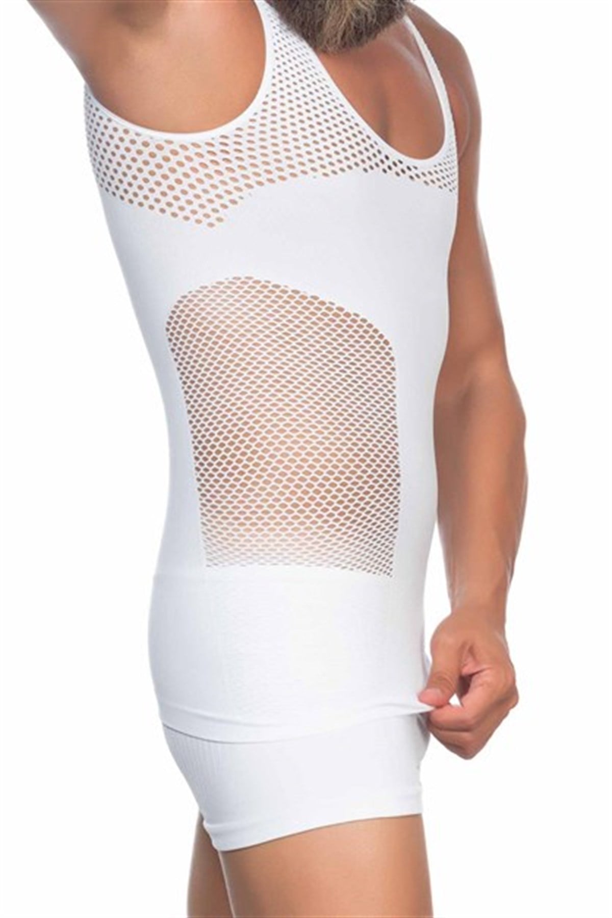 C&City Men White Camisole