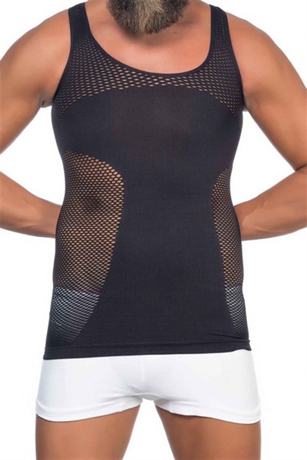 C&City Men Black Camisole