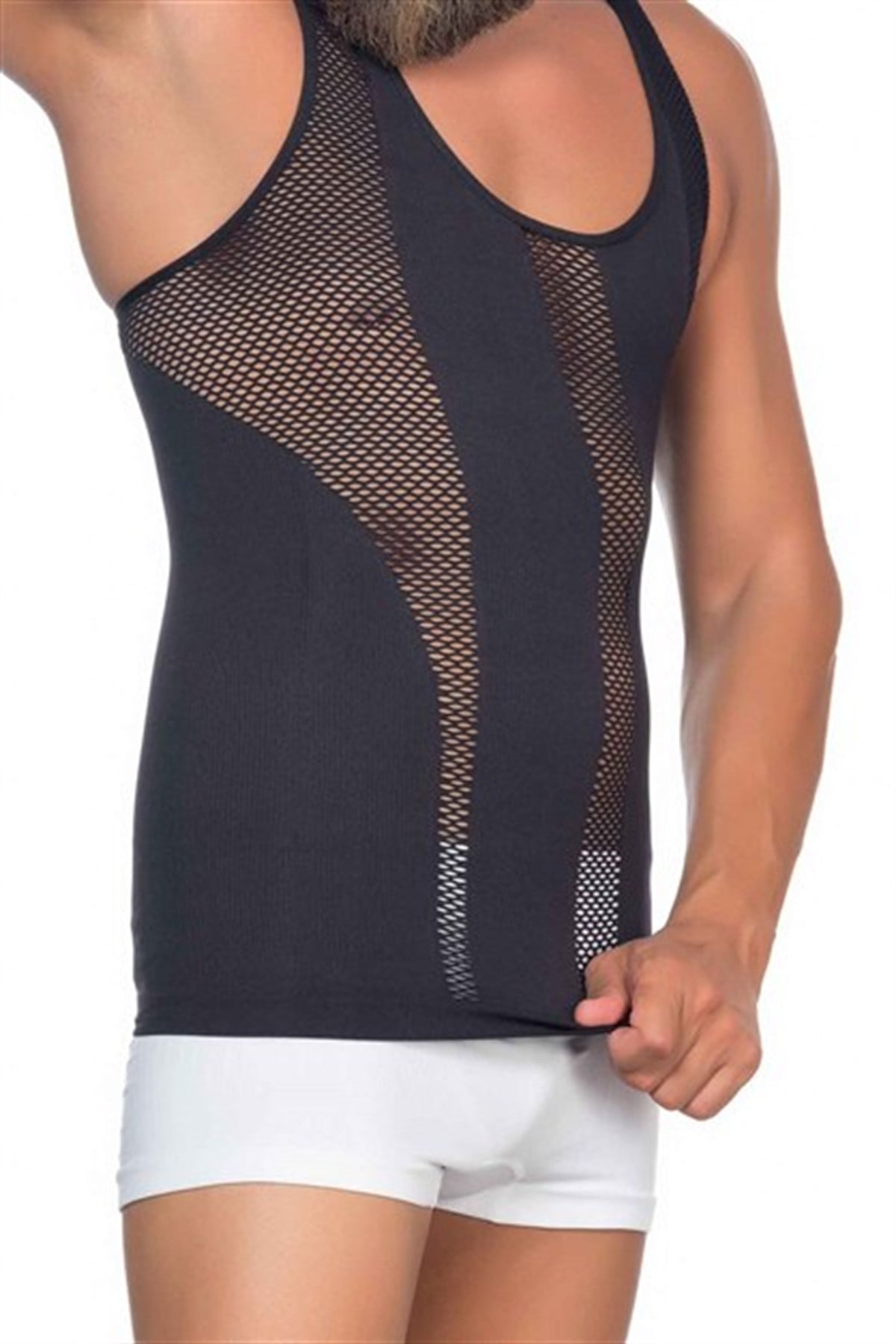 C&City Men Black Camisole