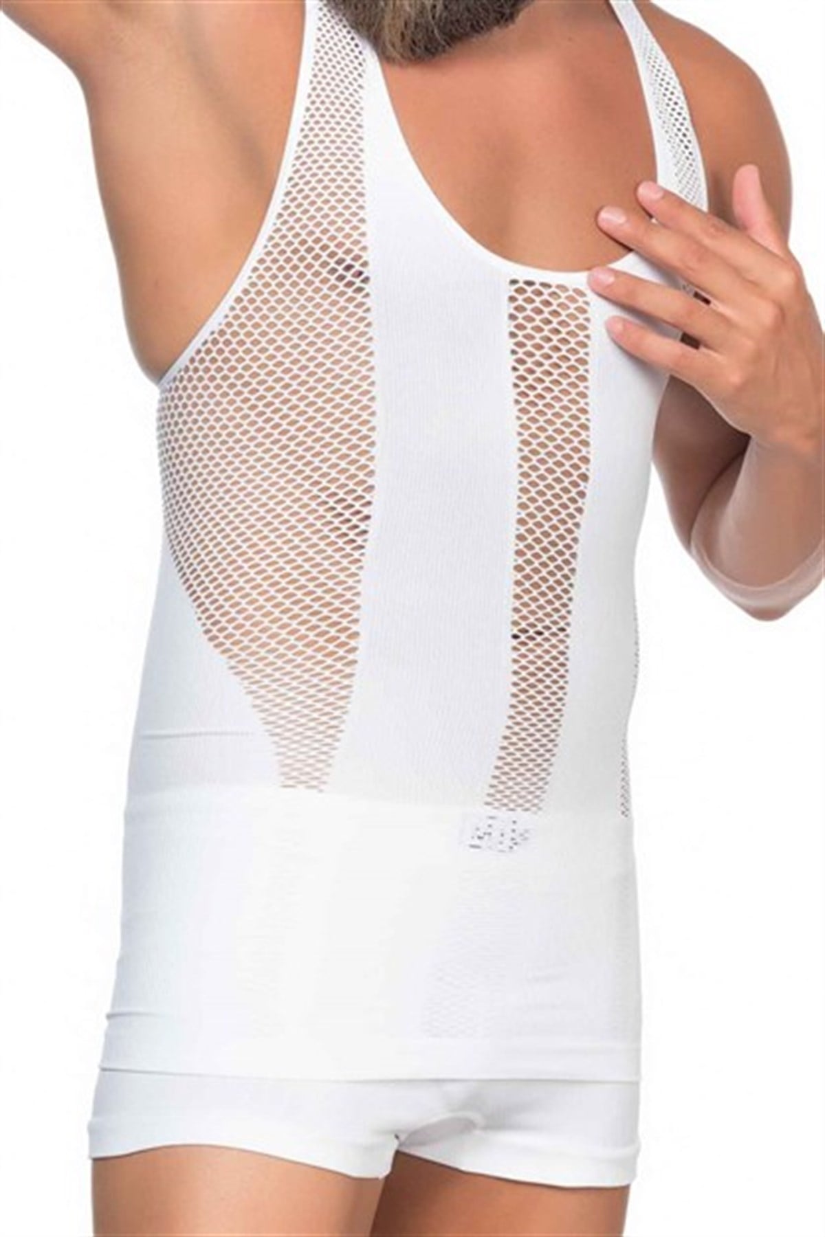 C&City Men White Camisole