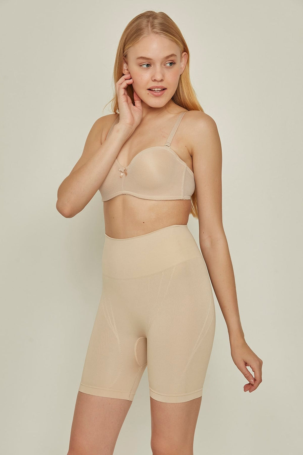 C&City Women Cream Shapewear