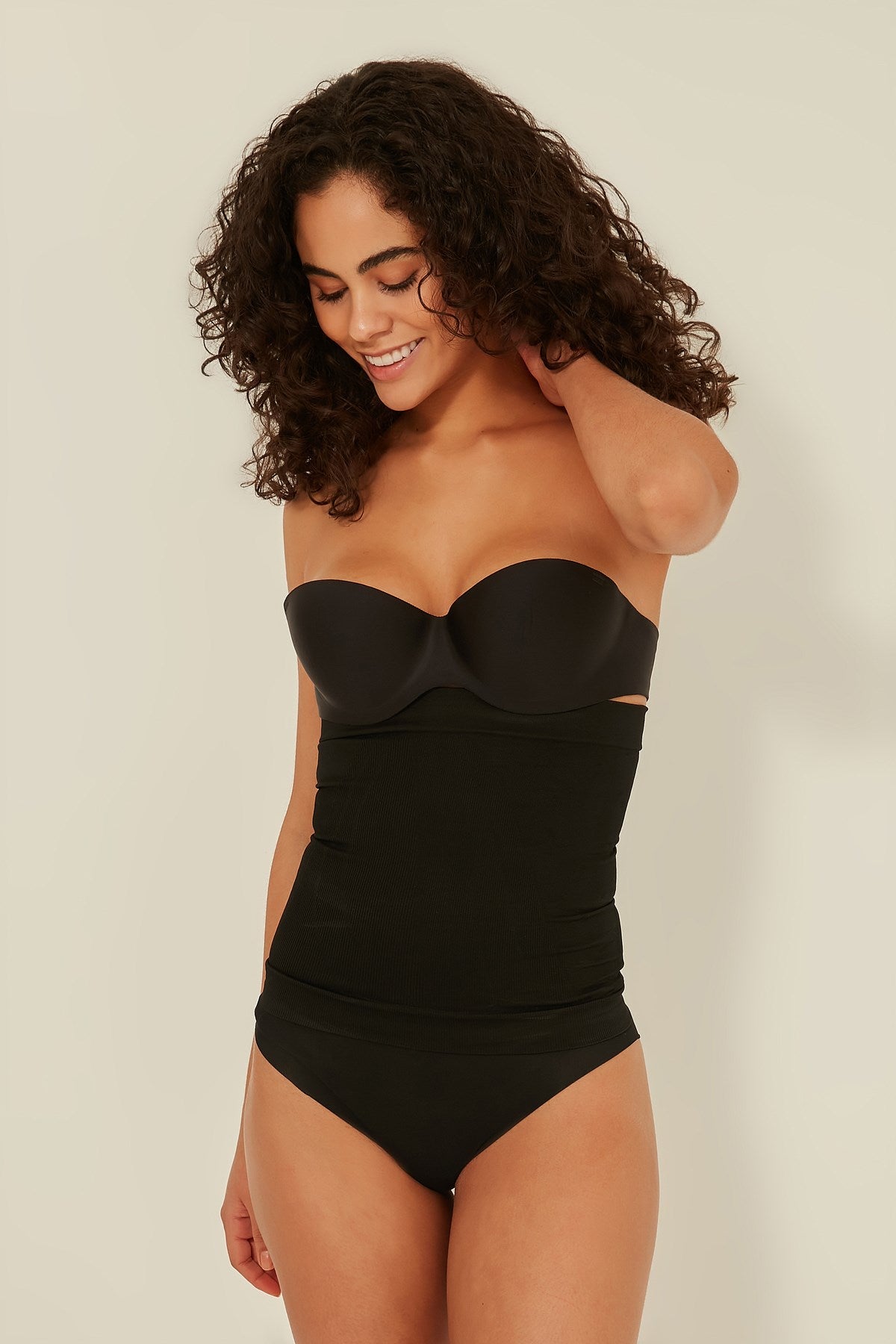 C&City Women Black Shapewear