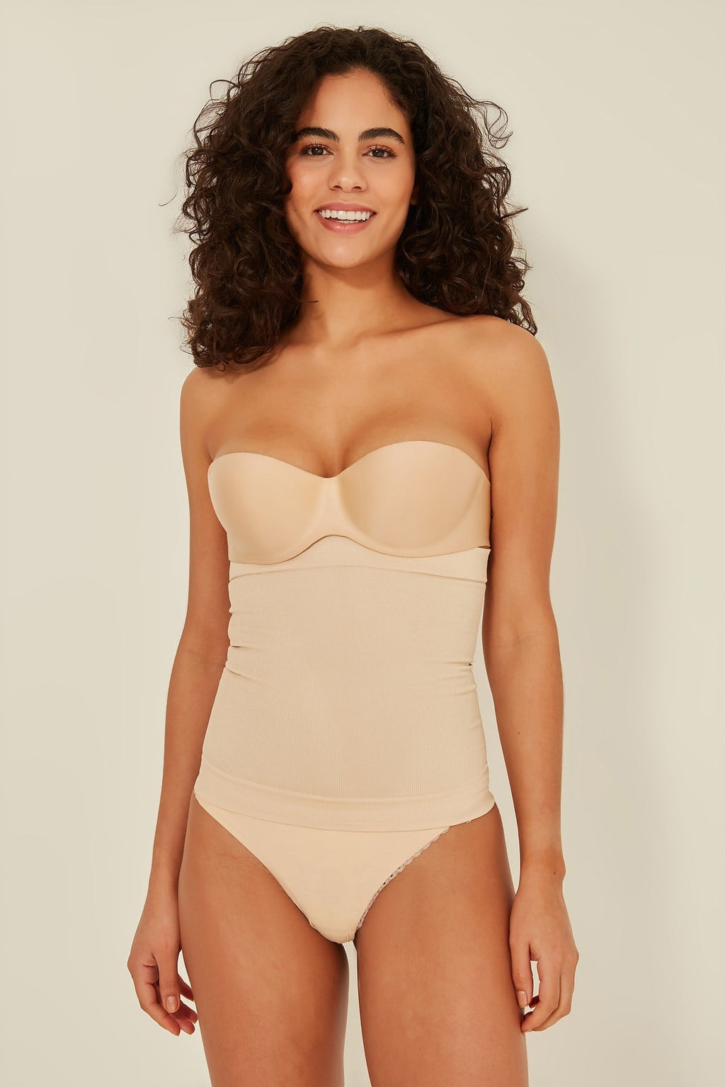 C&City Women Cream Shapewear