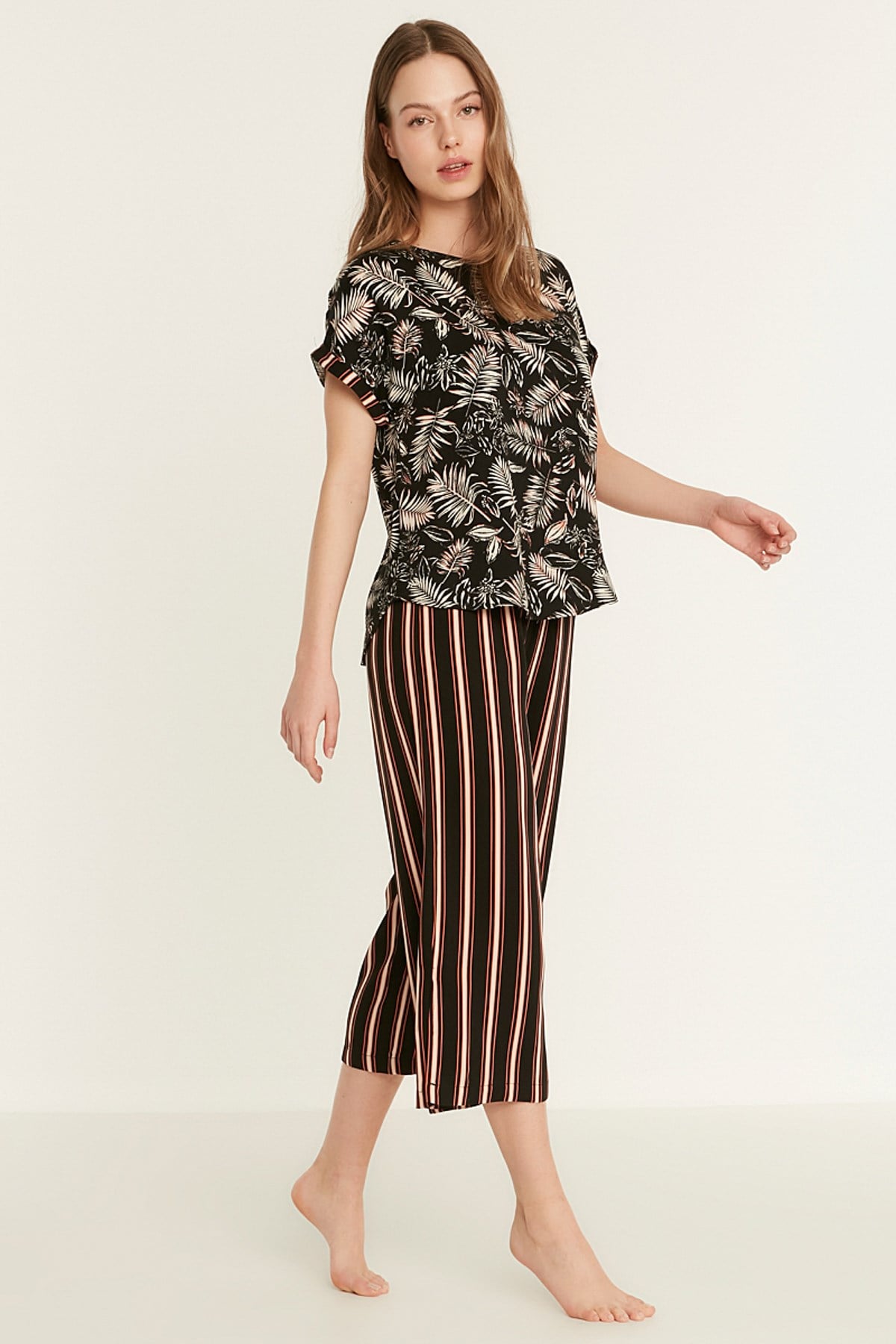 C&City Unisex Black Pyjama set