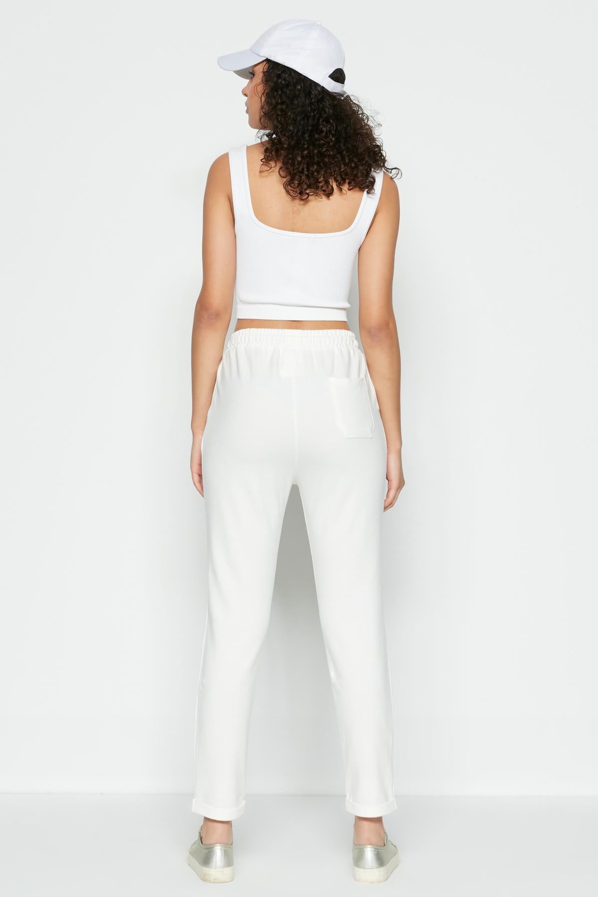 C&City Unisex Ecru Tracksuit