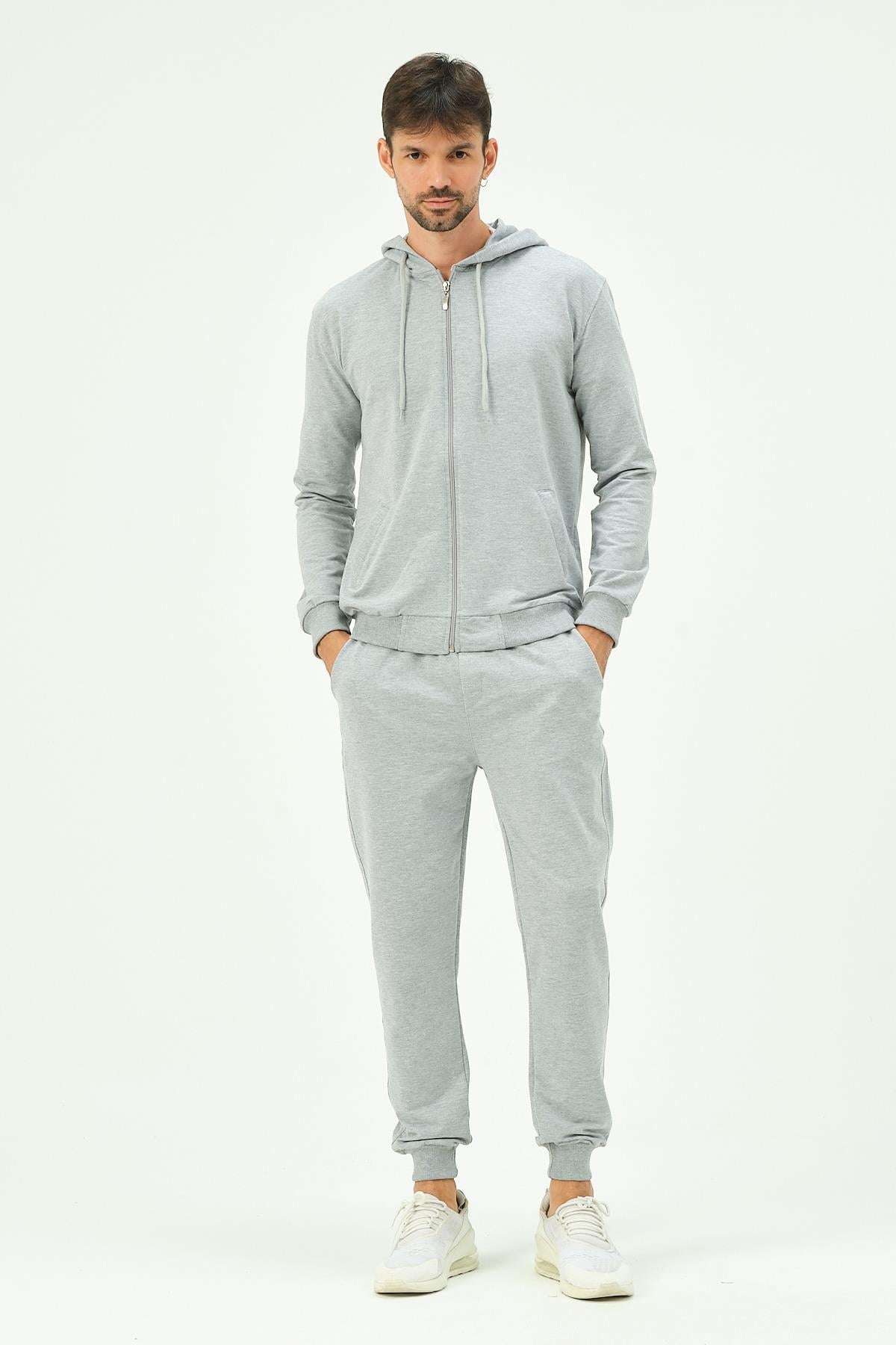 C&City Men Grey Tracksuit