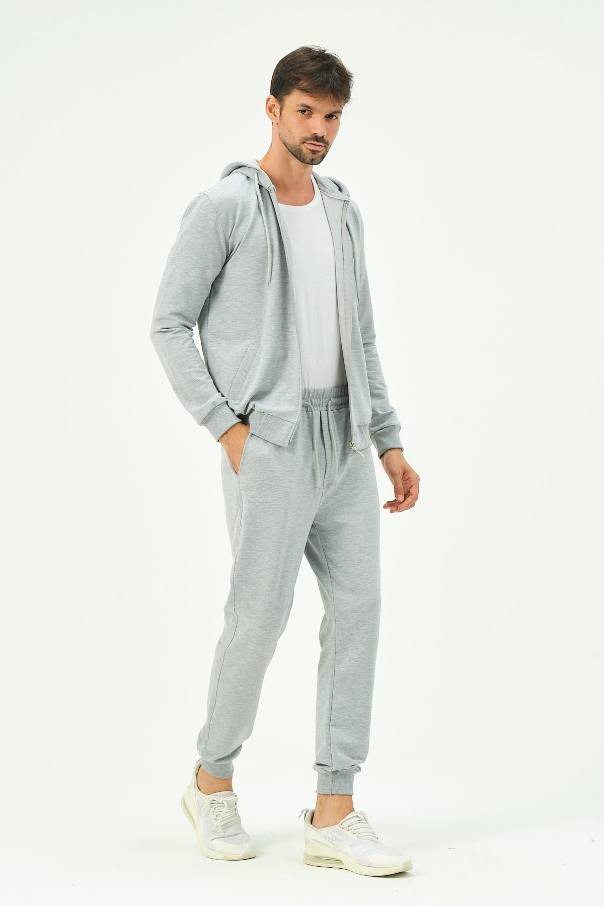 C&City Men Grey Tracksuit