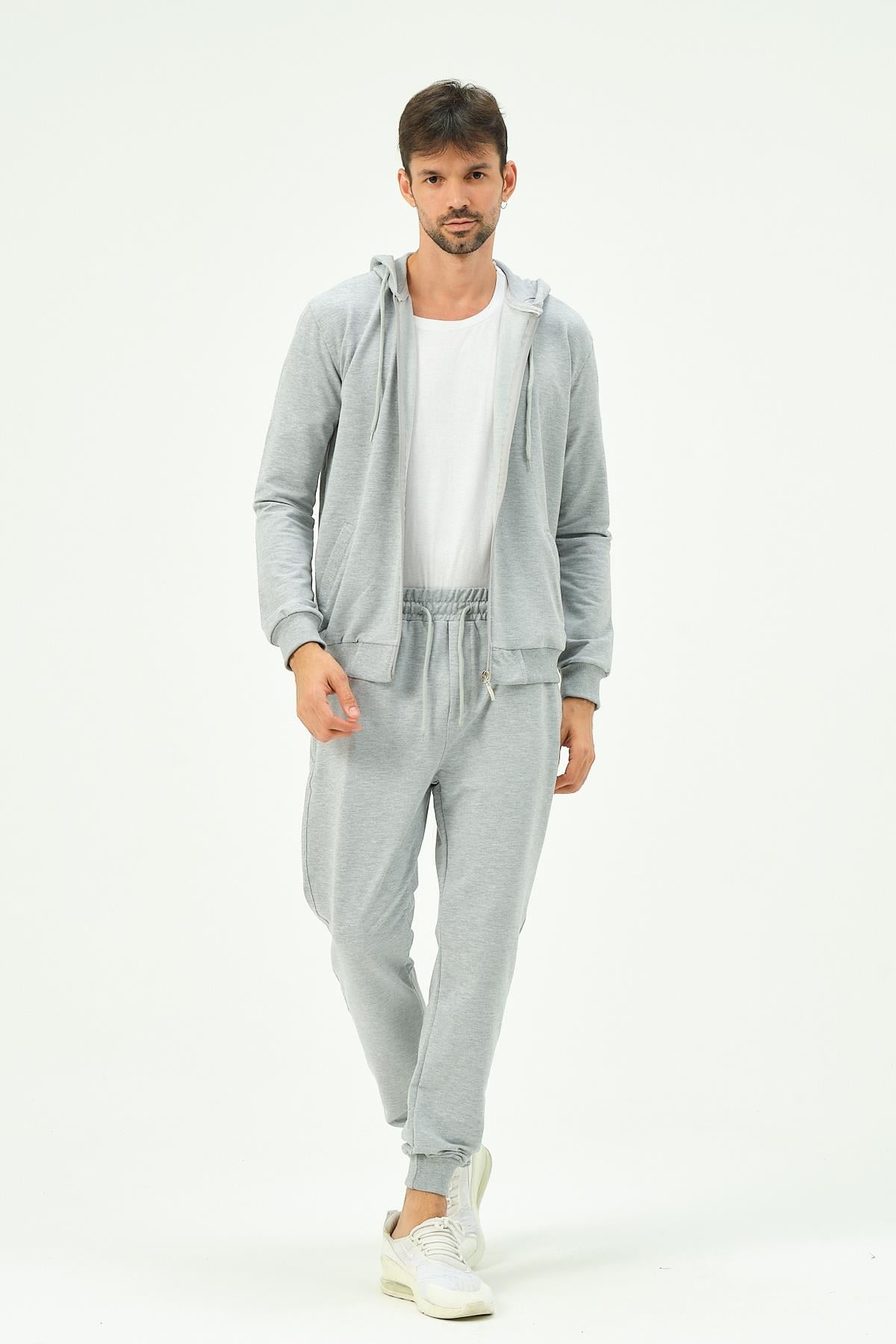 C&City Men Grey Tracksuit