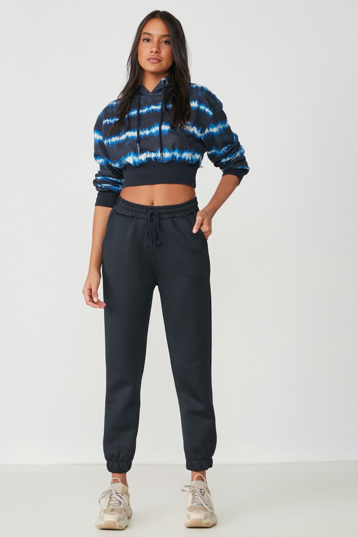 C&City Unisex Navy Blue Tracksuit
