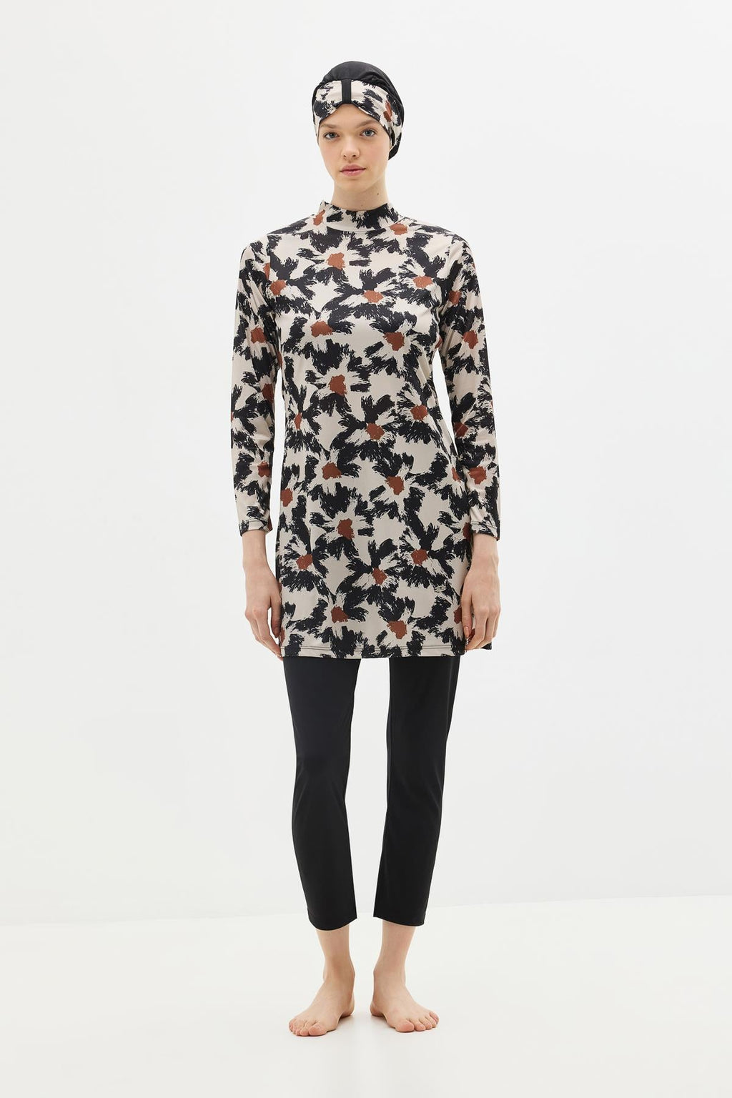 C&City Unisex Black Burkinis