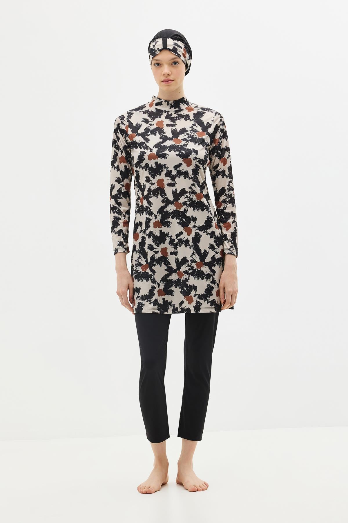 C&City Unisex Black Burkinis