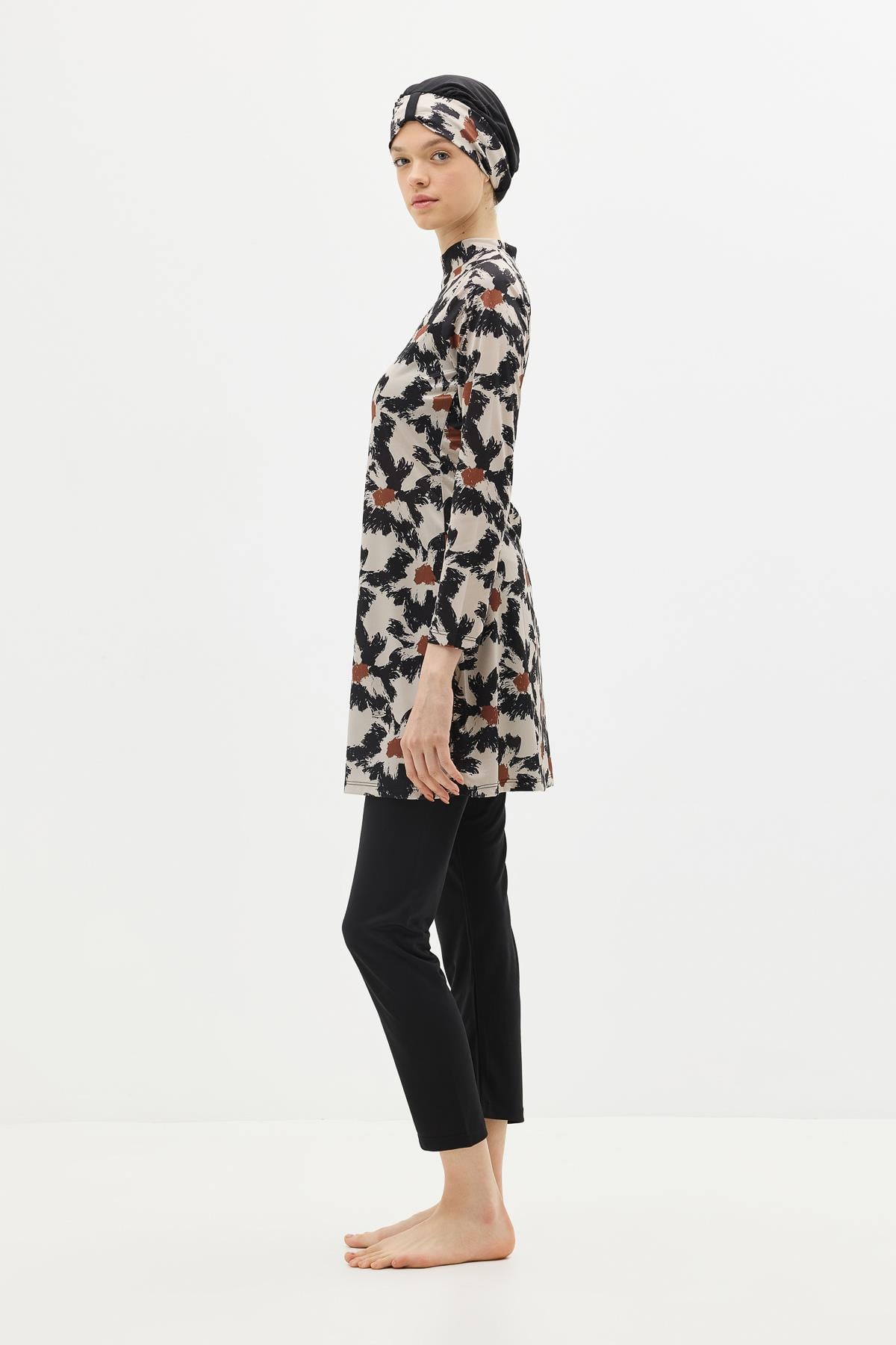 C&City Unisex Black Burkinis