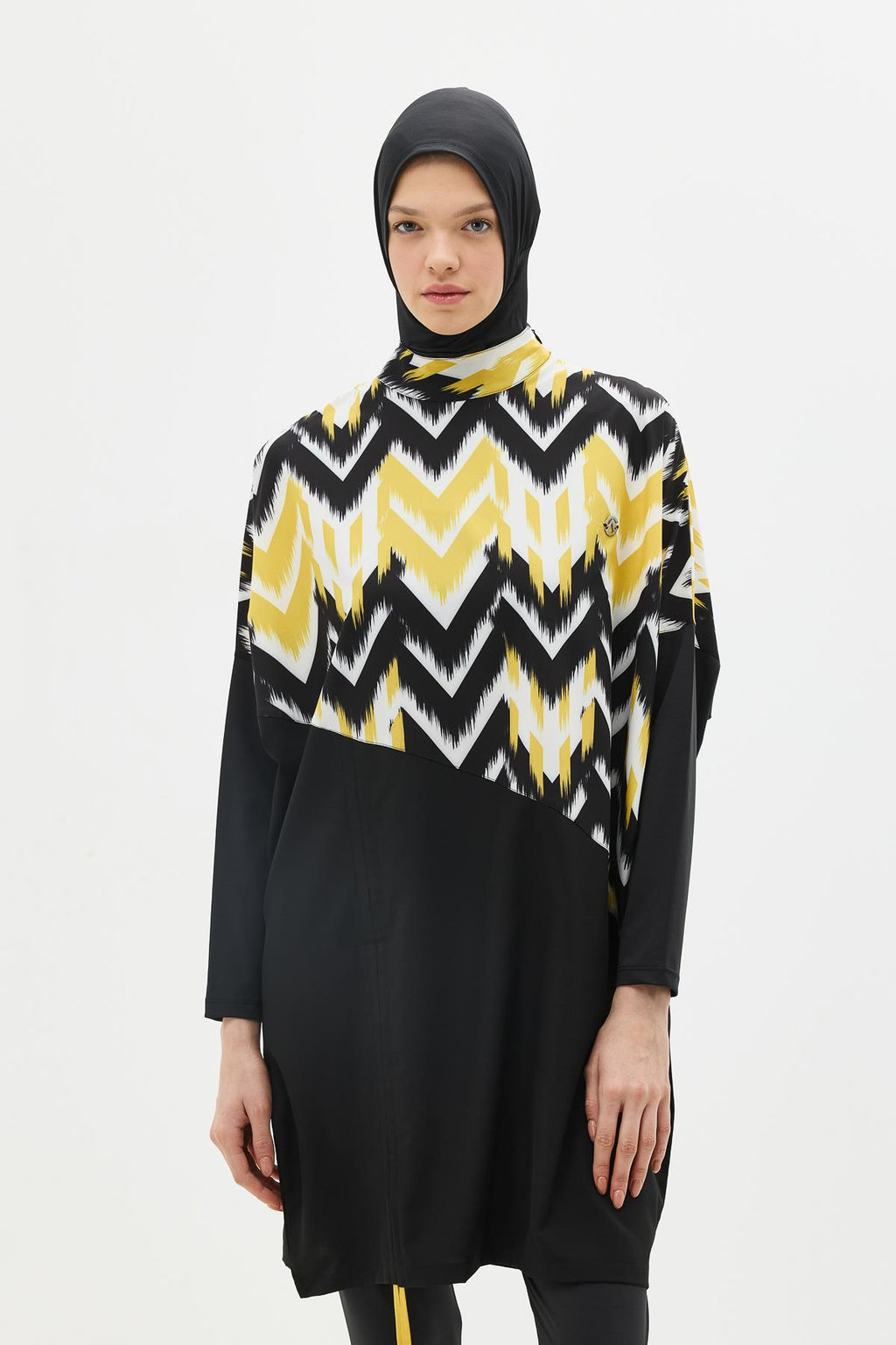 C&City Unisex Yellow - Black Burkinis