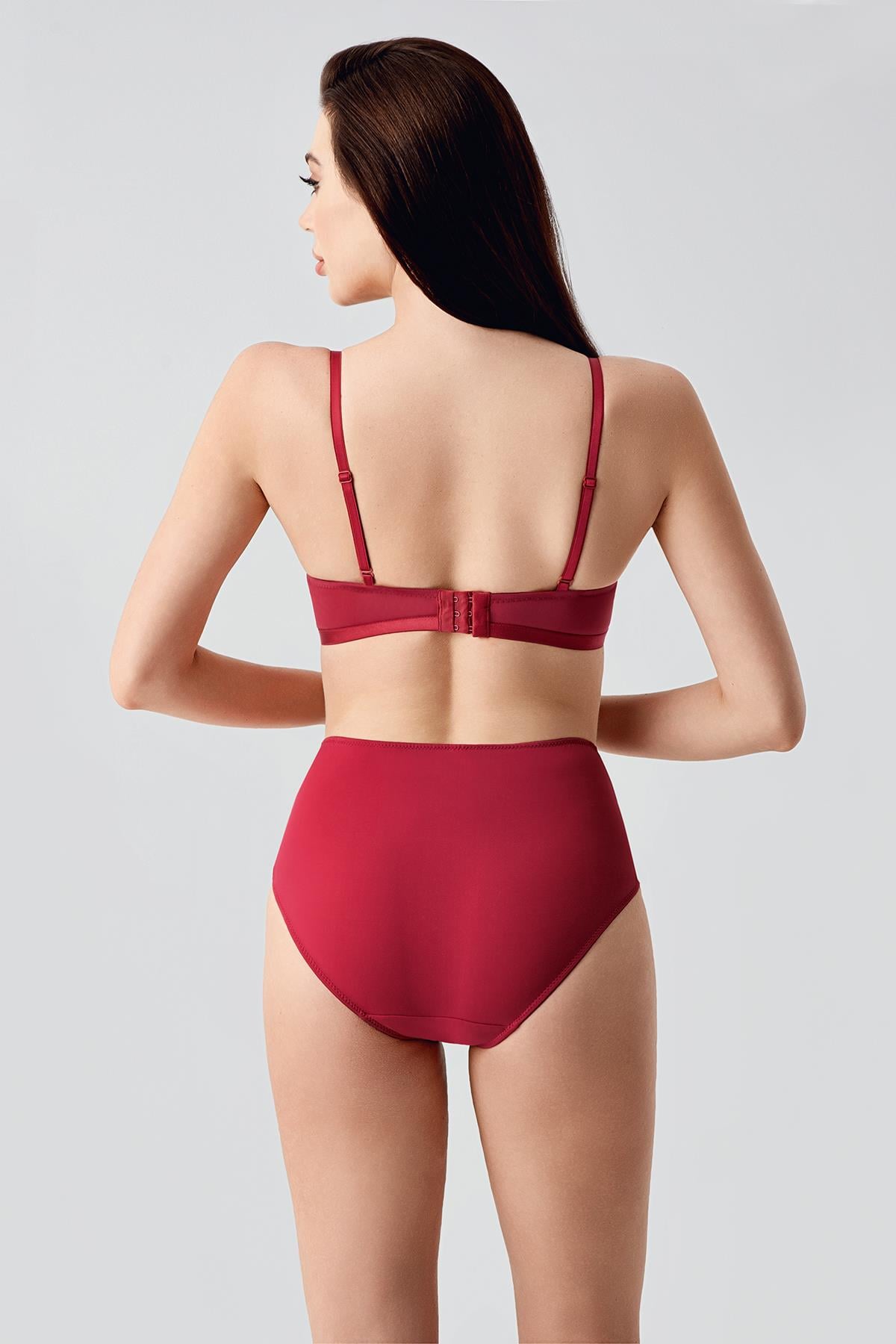 C&City Women Burgundy Bra