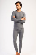 C&City Men Smoke Grey Clothing