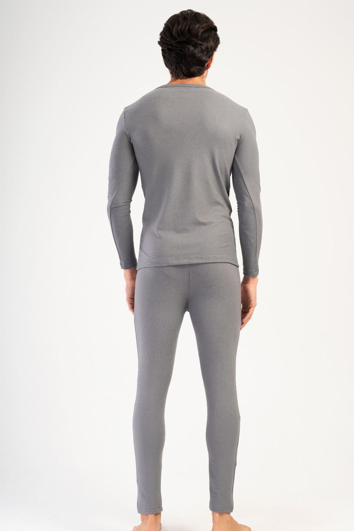 C&City Men Smoke Grey Clothing
