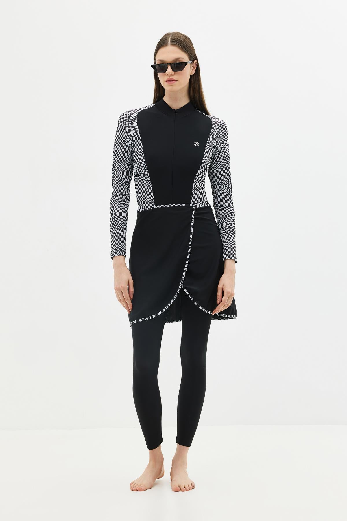 C&City Unisex Checks Leggings