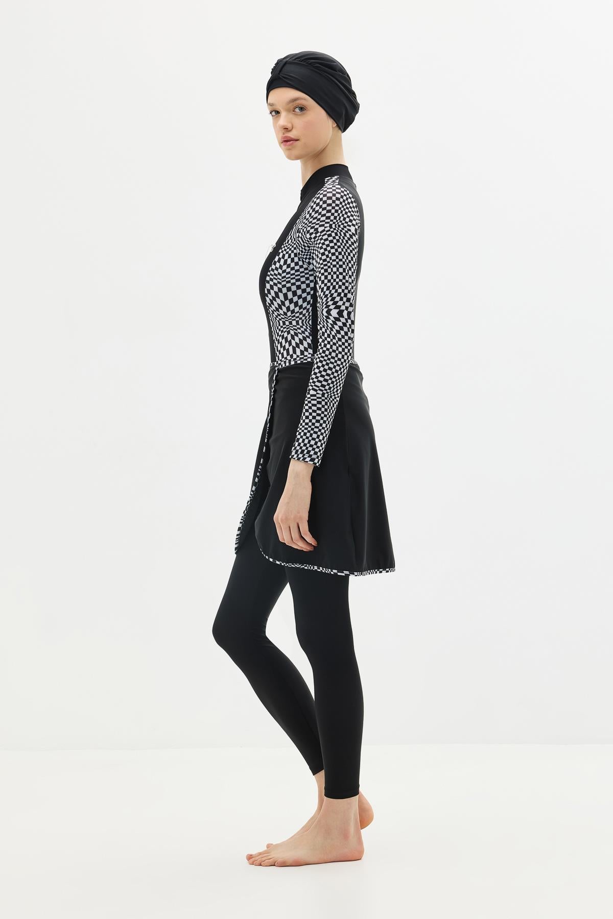 C&City Unisex Checks Leggings