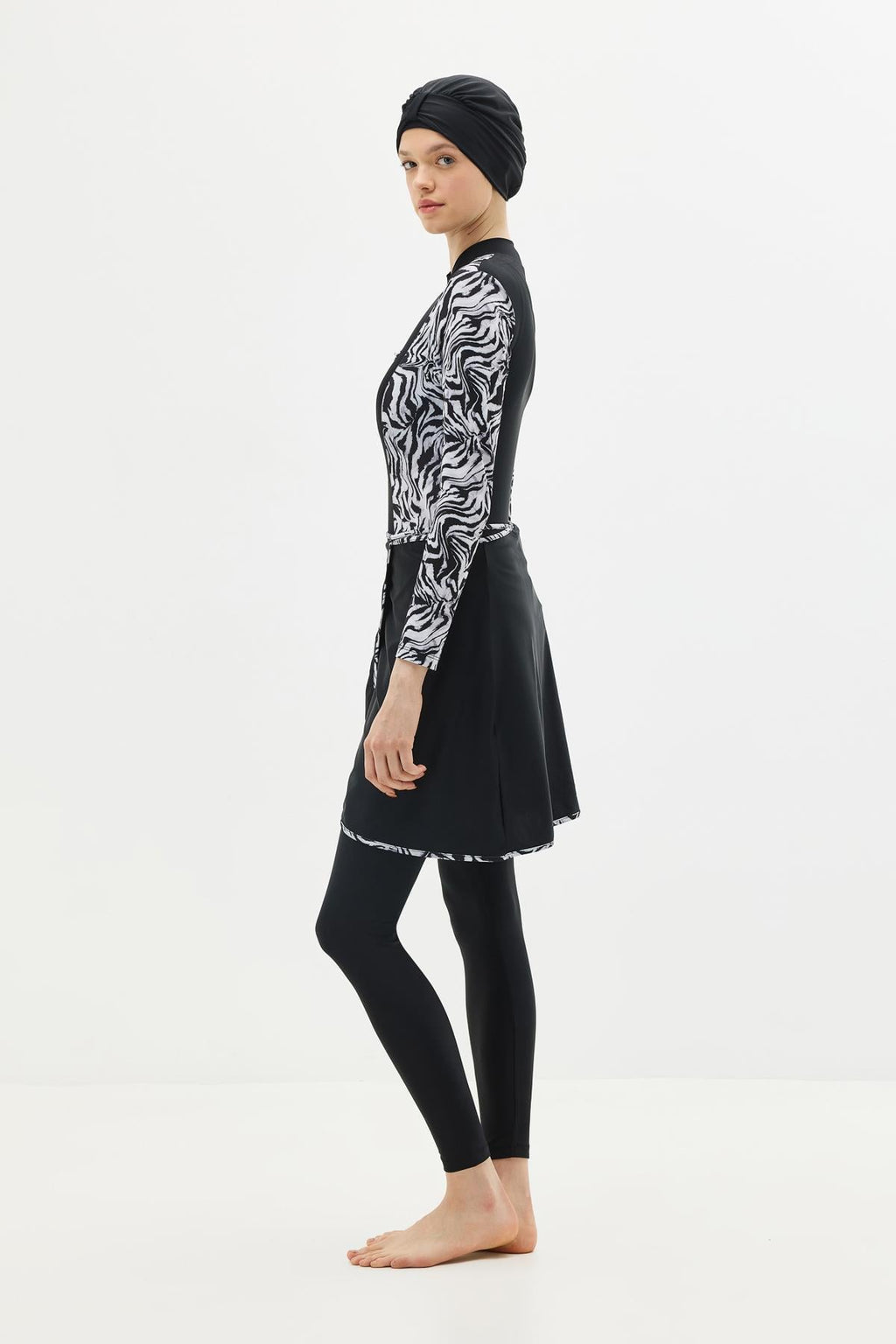 C&City Unisex Zebra Leggings