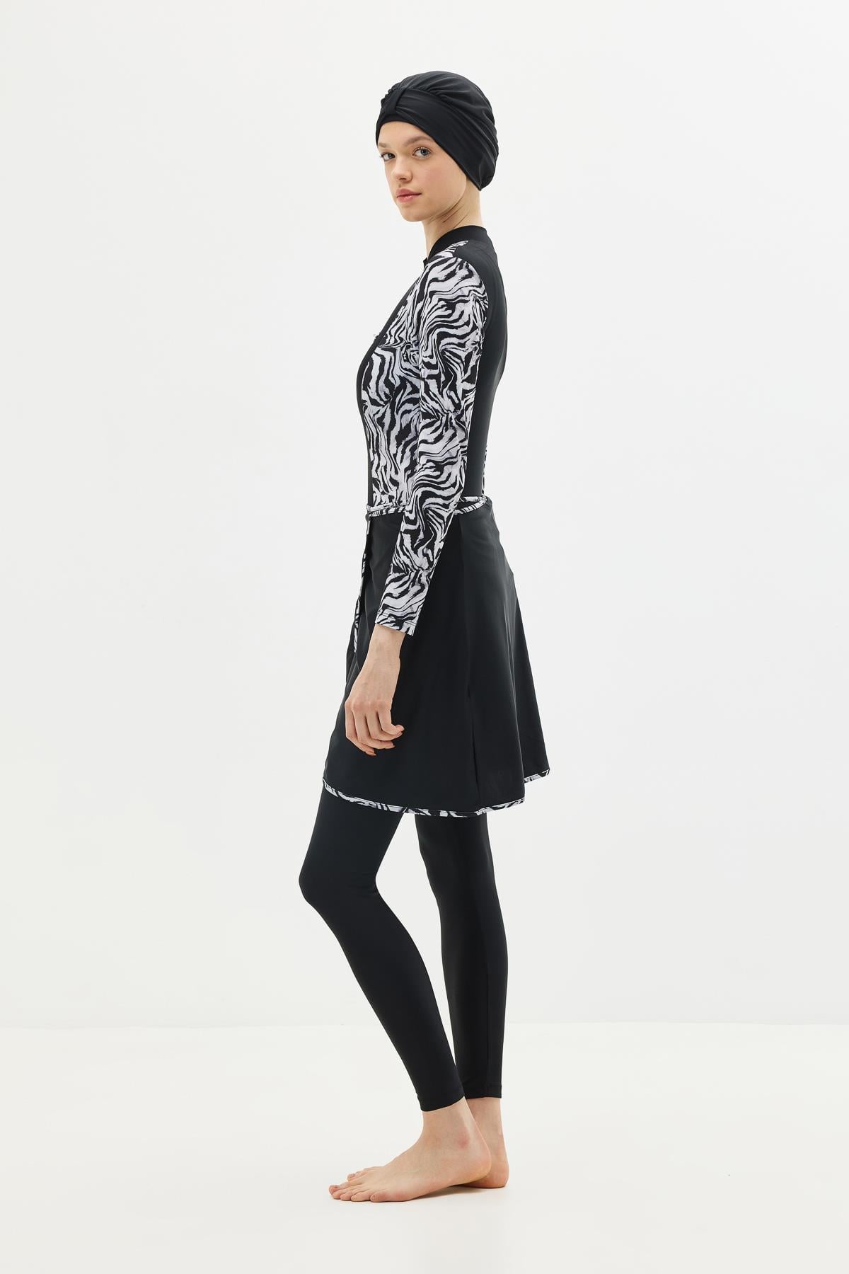 C&City Unisex Zebra Leggings