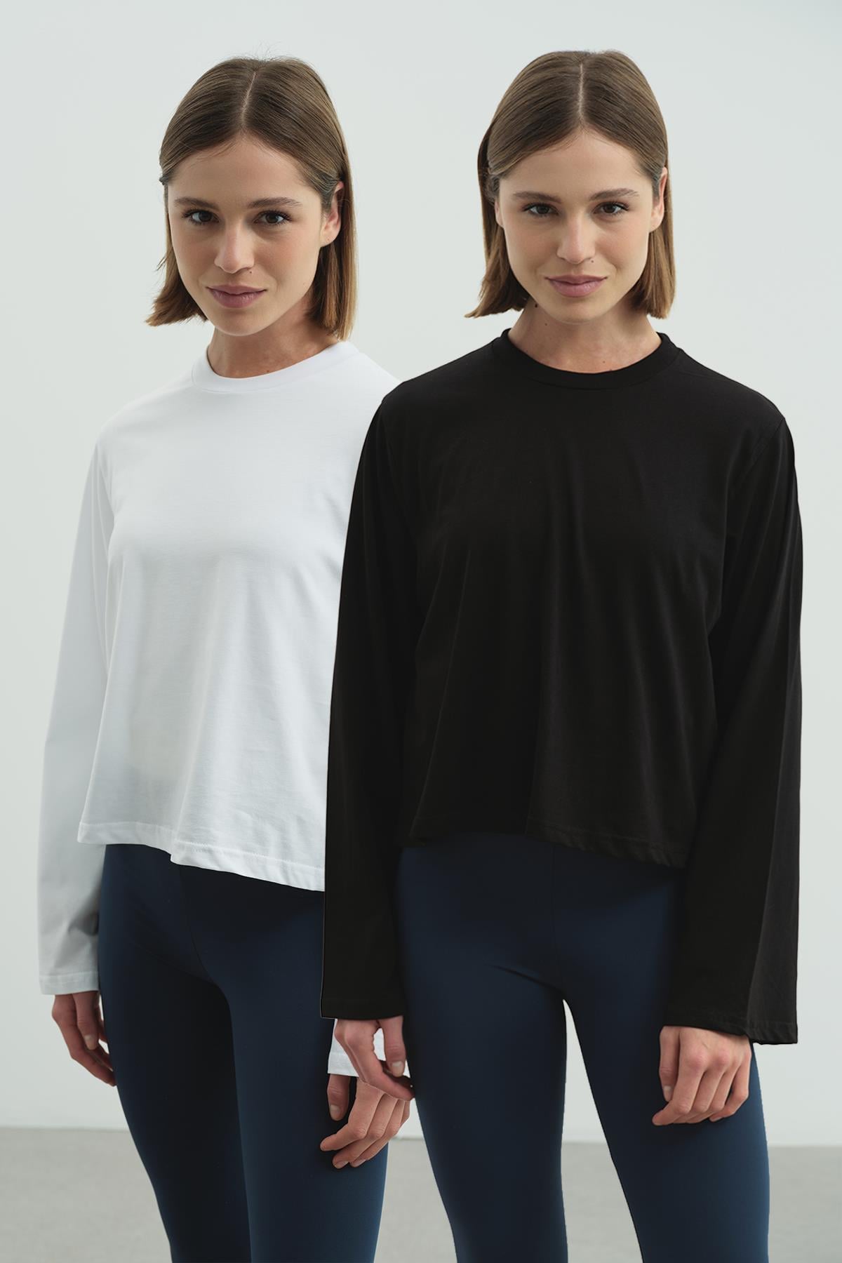 C&City Unisex Black - White Pajamas