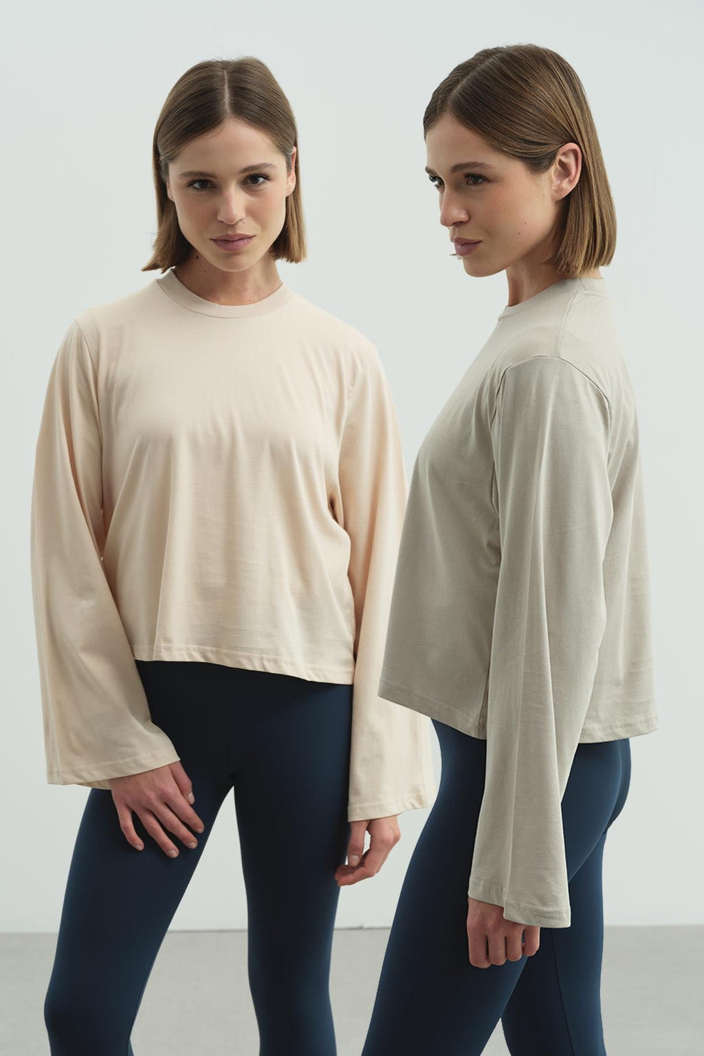 C&City Unisex Grey - Beige Pajamas