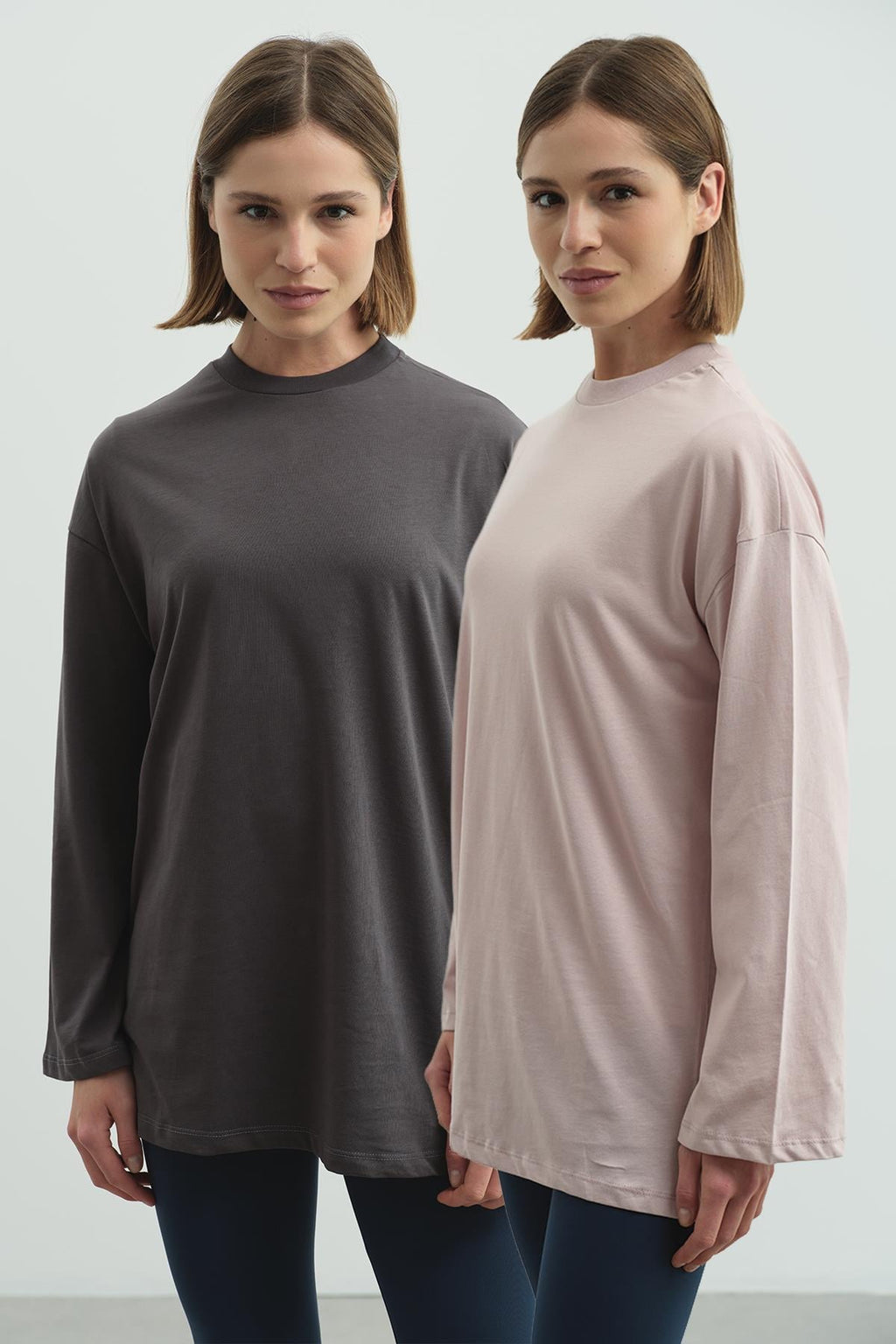 C&City Unisex Lilac - Smoke Grey Pajamas