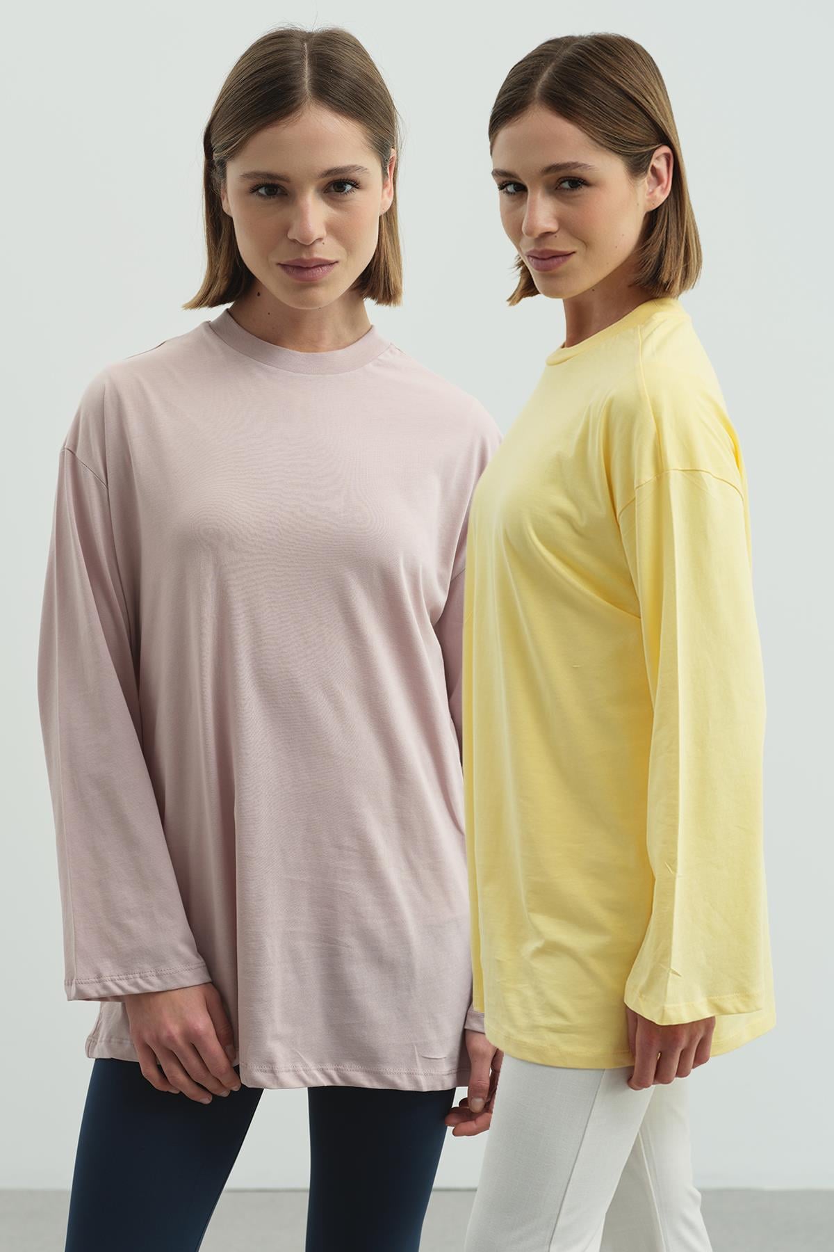 C&City Unisex Lilac - Yellow Pajamas