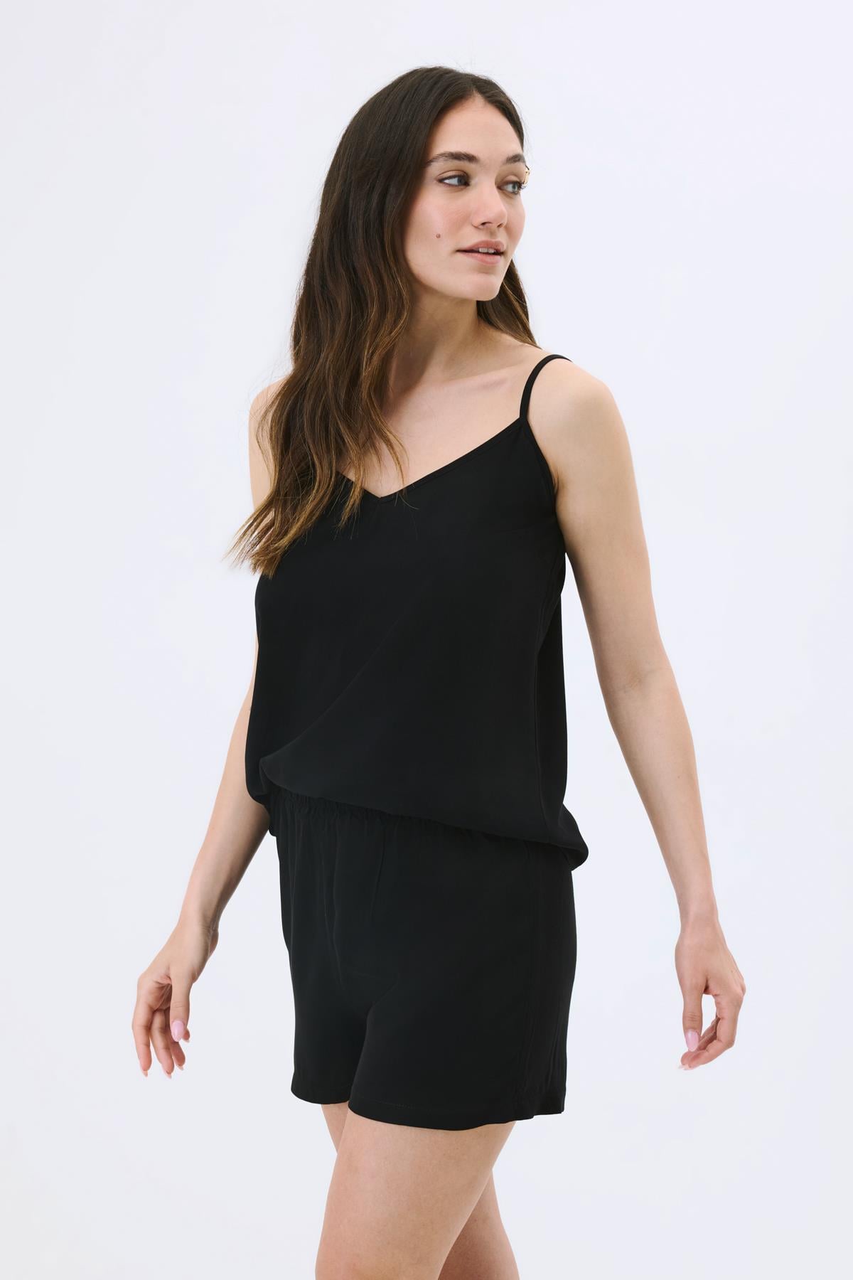 C&City Unisex Black Pyjama set