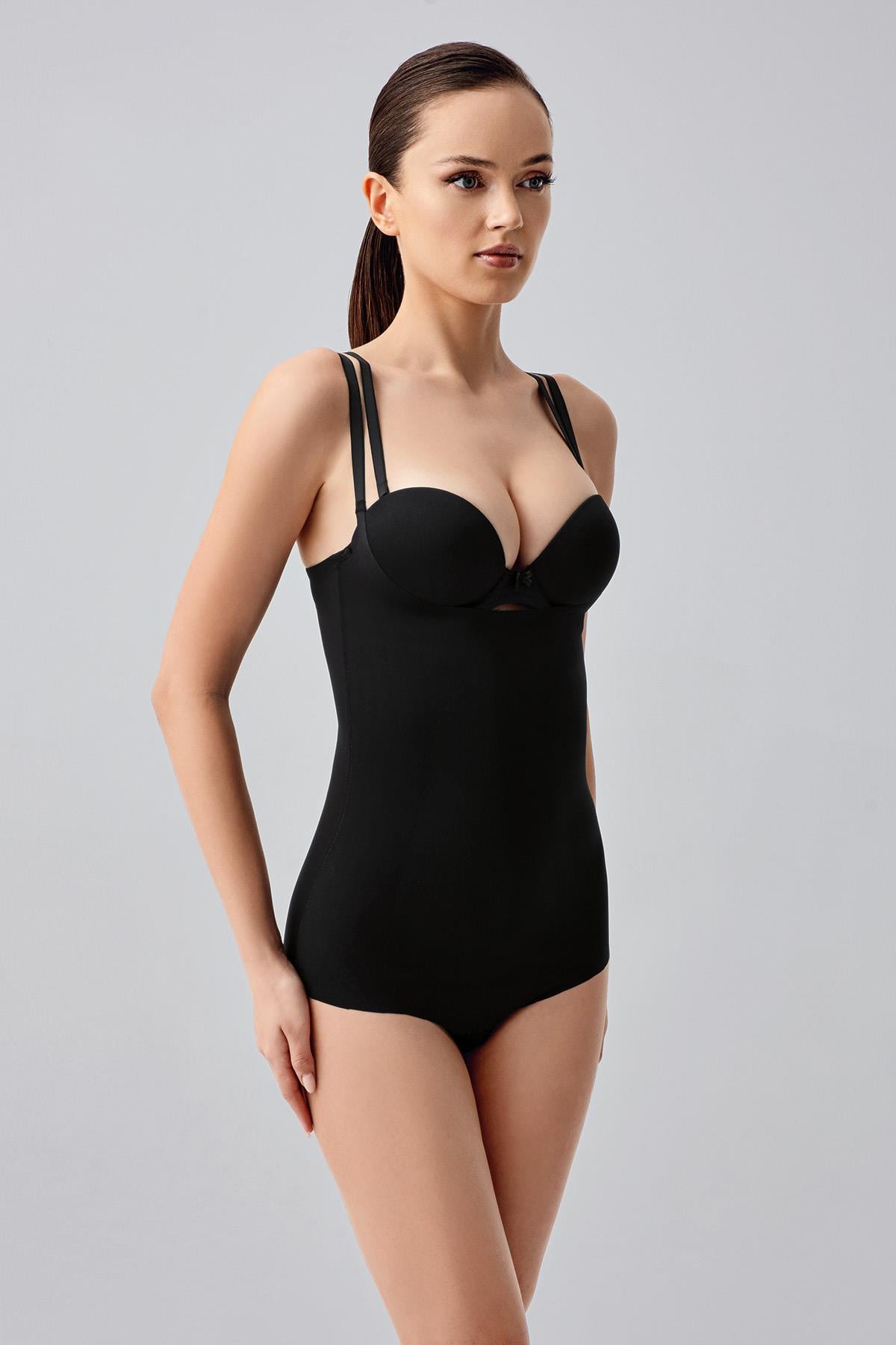 C&City Women Black Shapewear