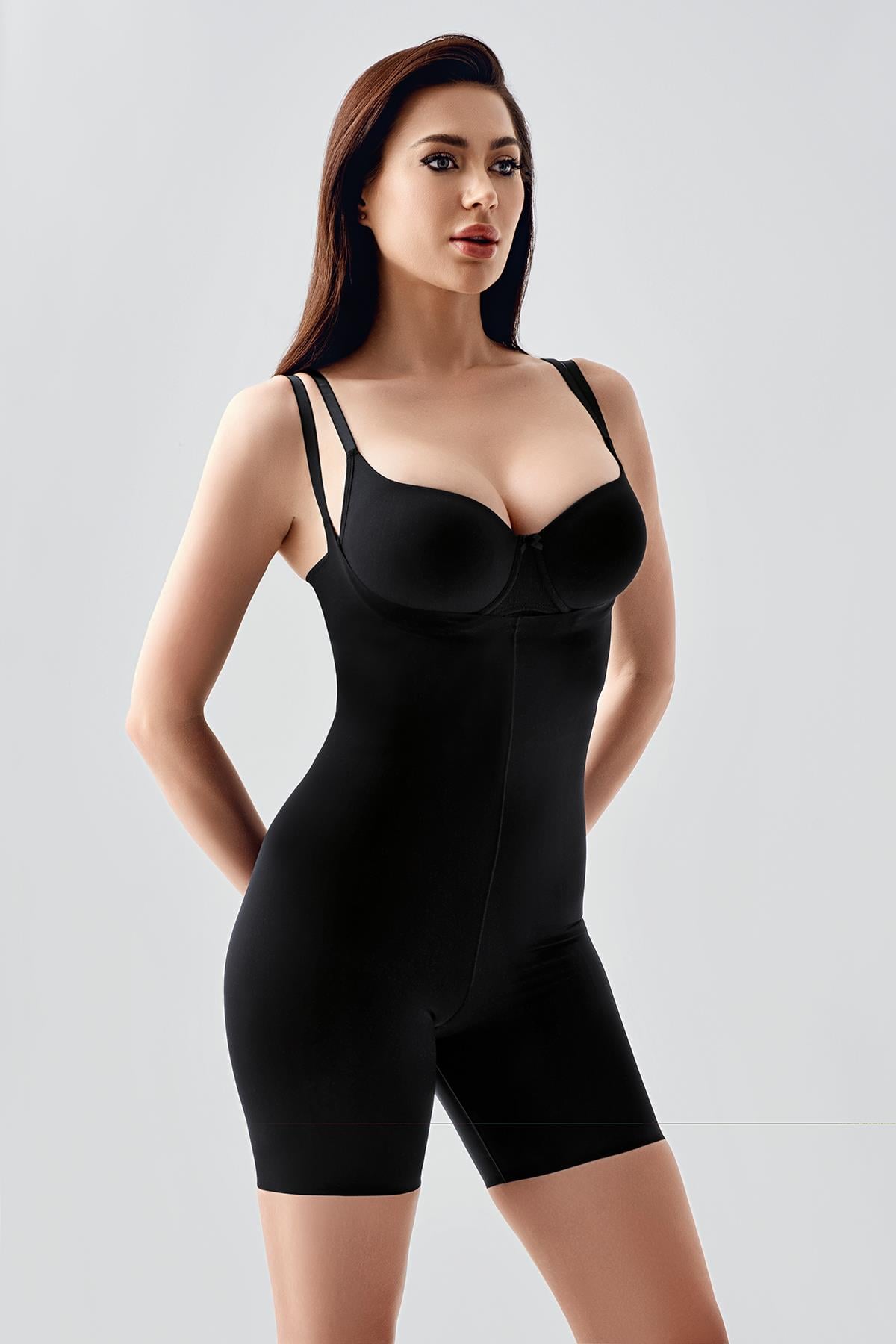 C&City Women Black Shorts