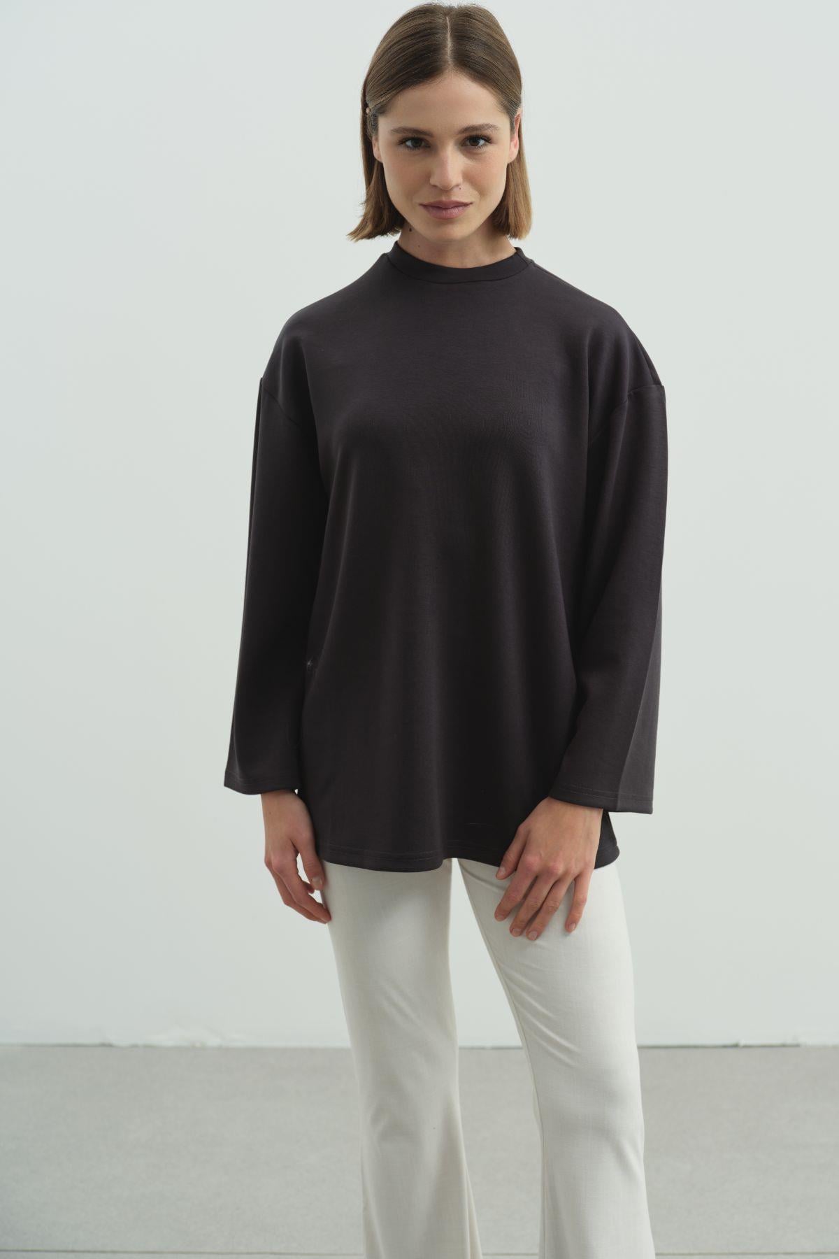 C&City Unisex Smoke Grey T shirt