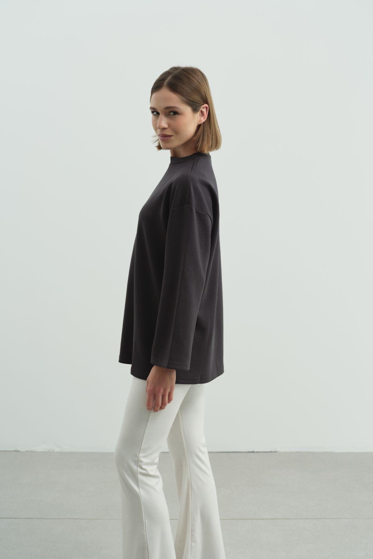 C&City Unisex Smoke Grey T shirt
