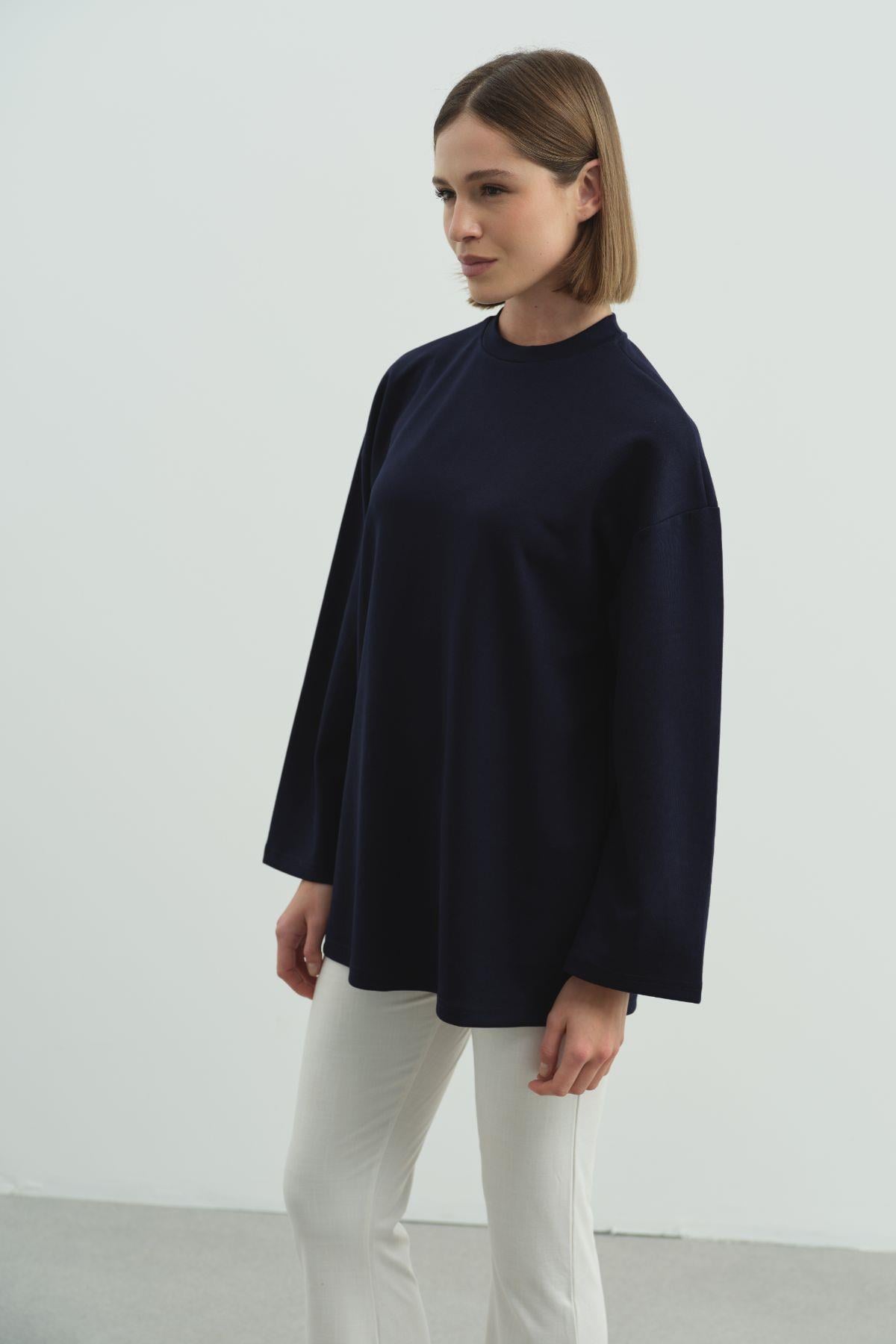 C&City Unisex Navy Blue T shirt