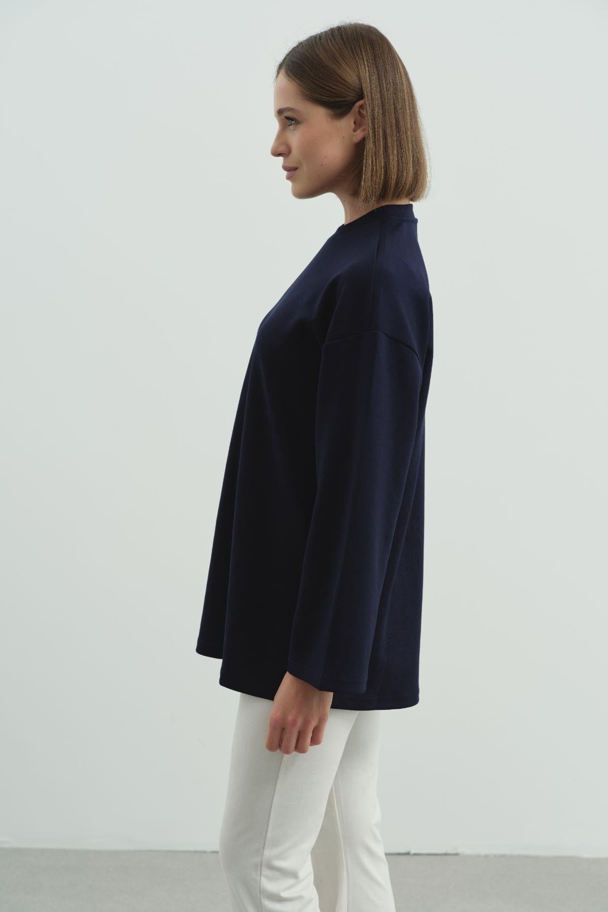 C&City Unisex Navy Blue T shirt