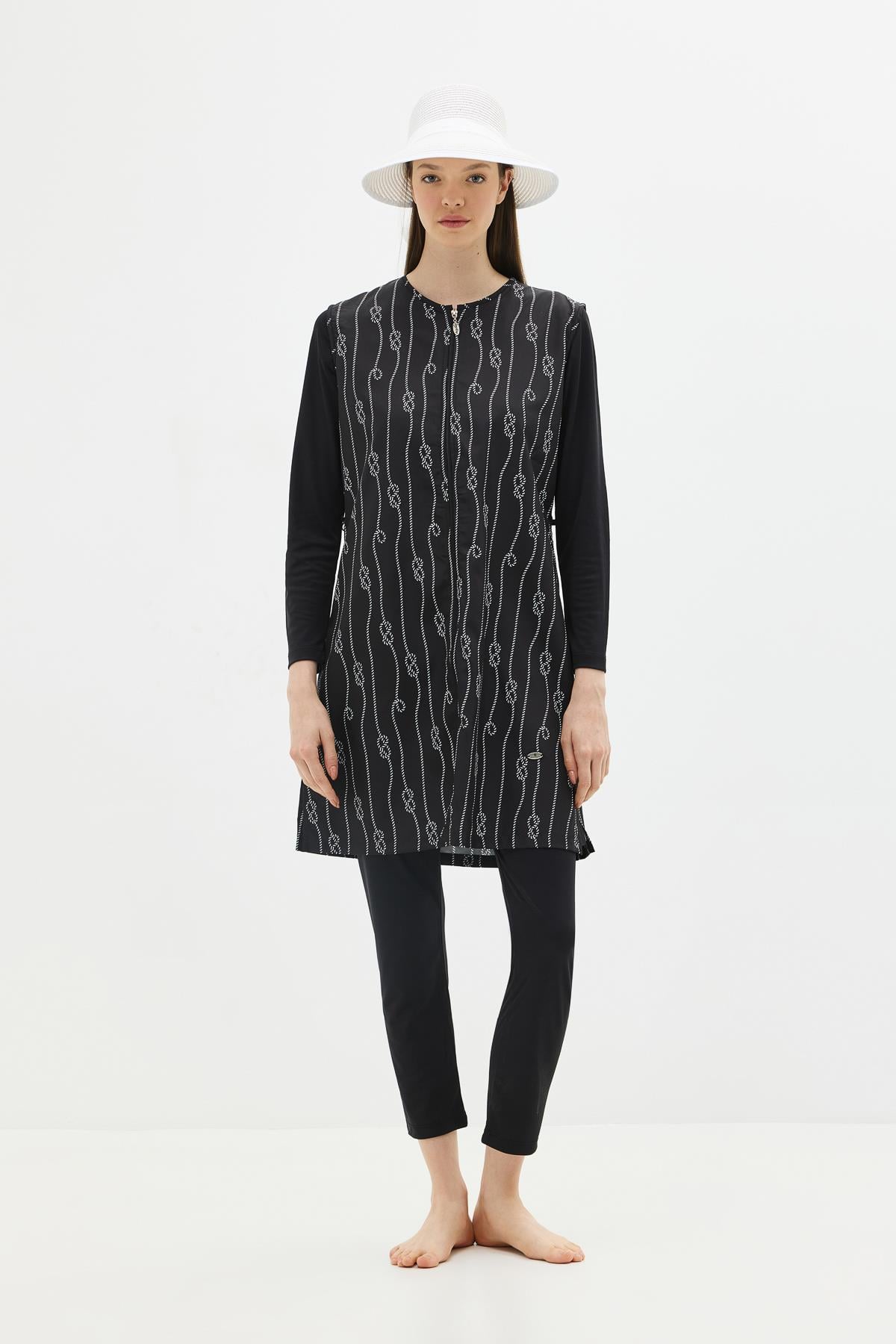 C&City Unisex Black Burkinis