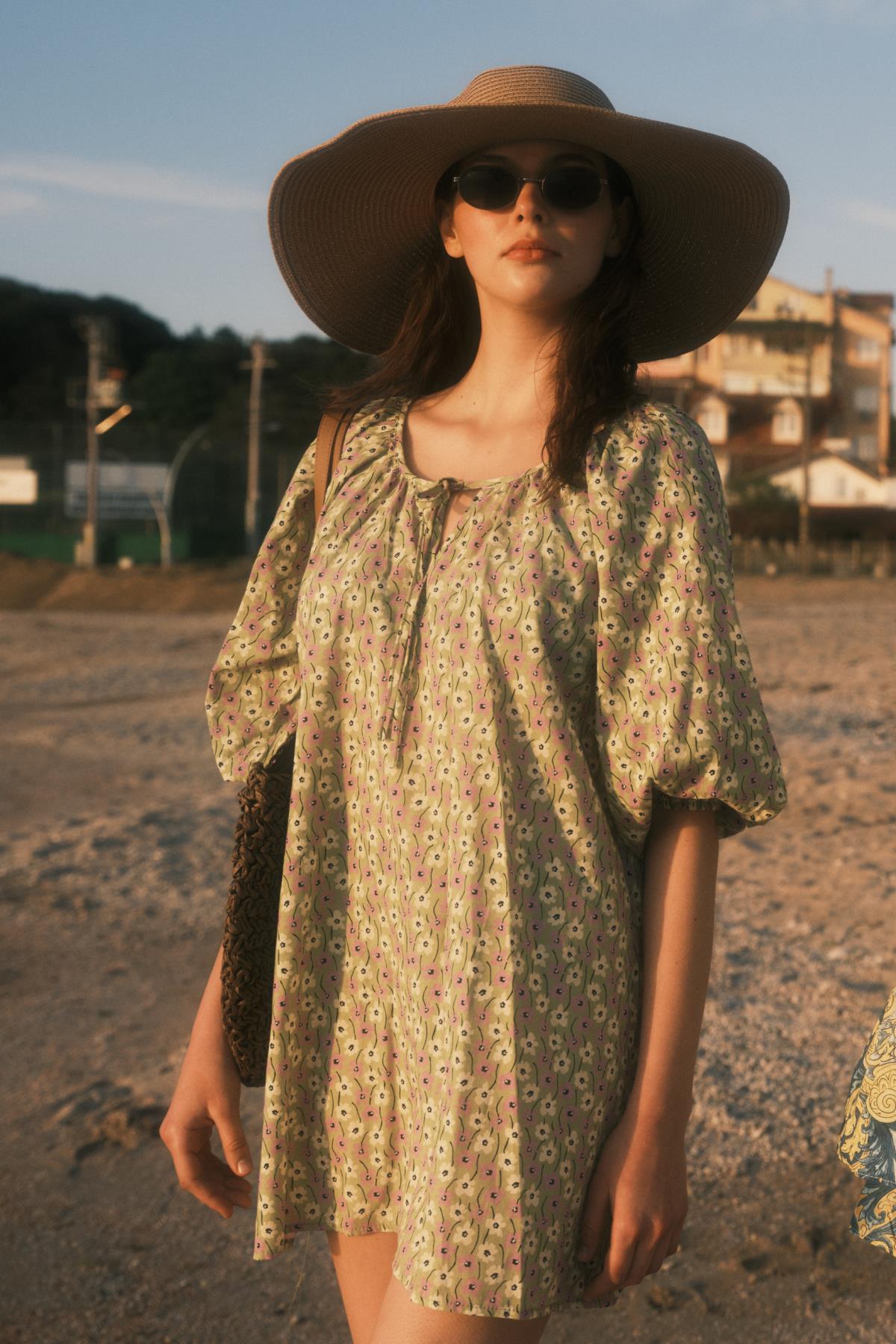 C&City Women's Green Cover Up