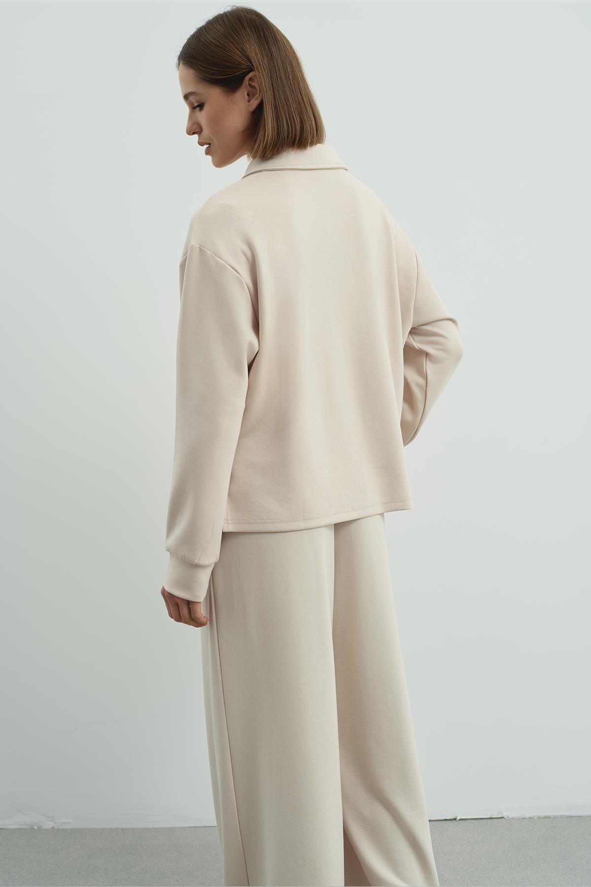 C&City Unisex Beige Pajamas
