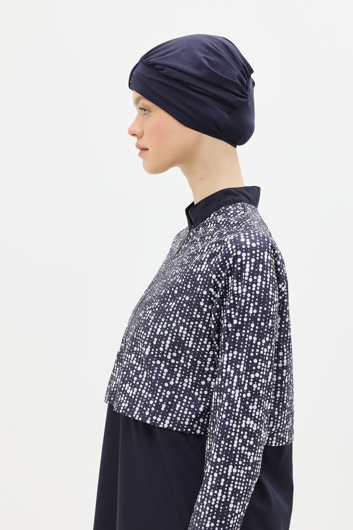 C&City Unisex Navy Blue - White Burkinis