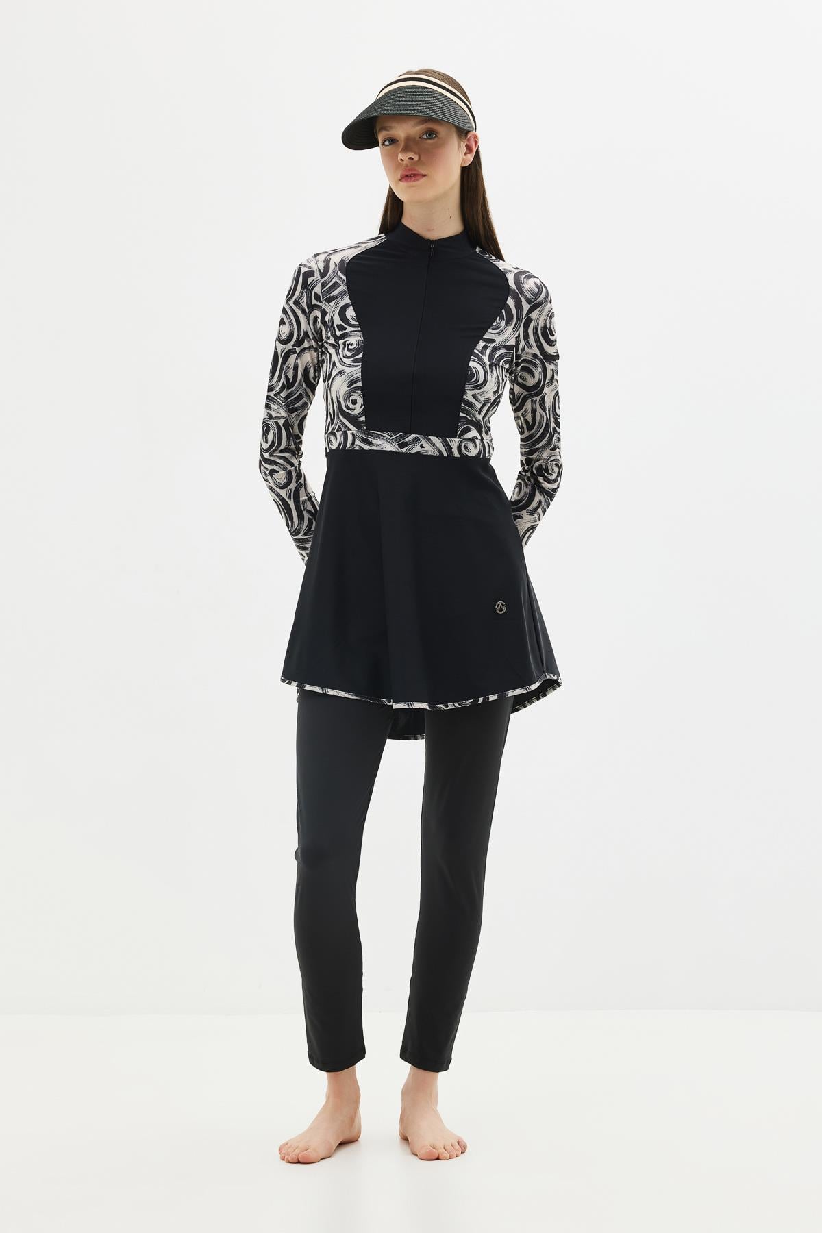 C&City Unisex Black Burkinis
