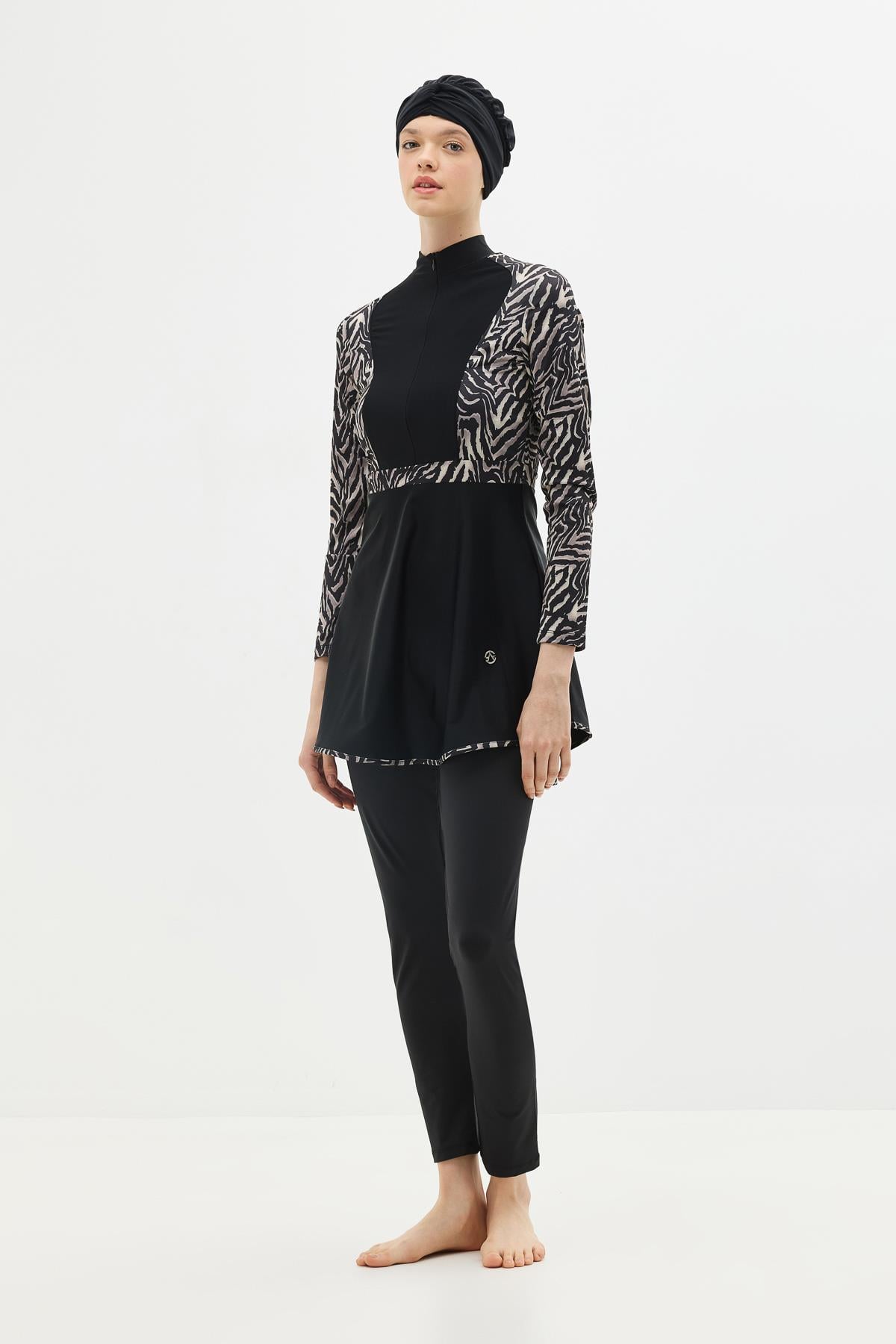 C&City Unisex Zebra Burkinis