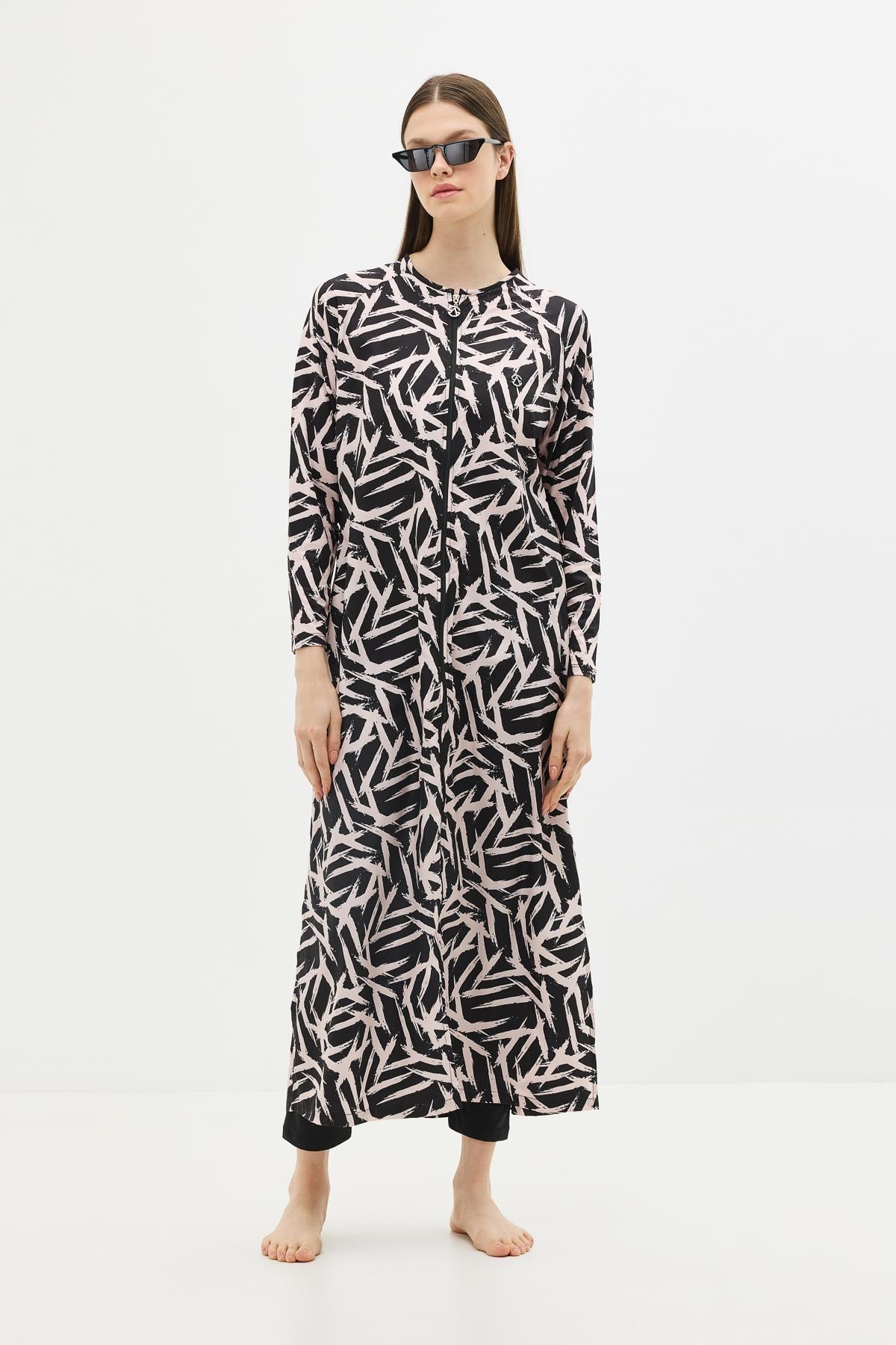 C&City Kids Black - Powder Pink Burkinis