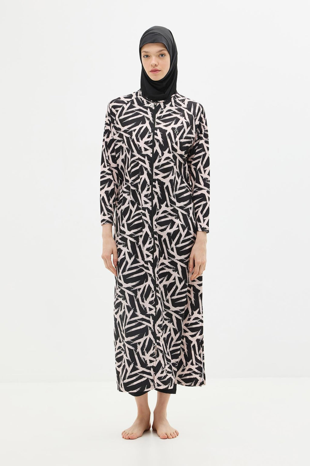C&City Kids Black - Powder Pink Burkinis