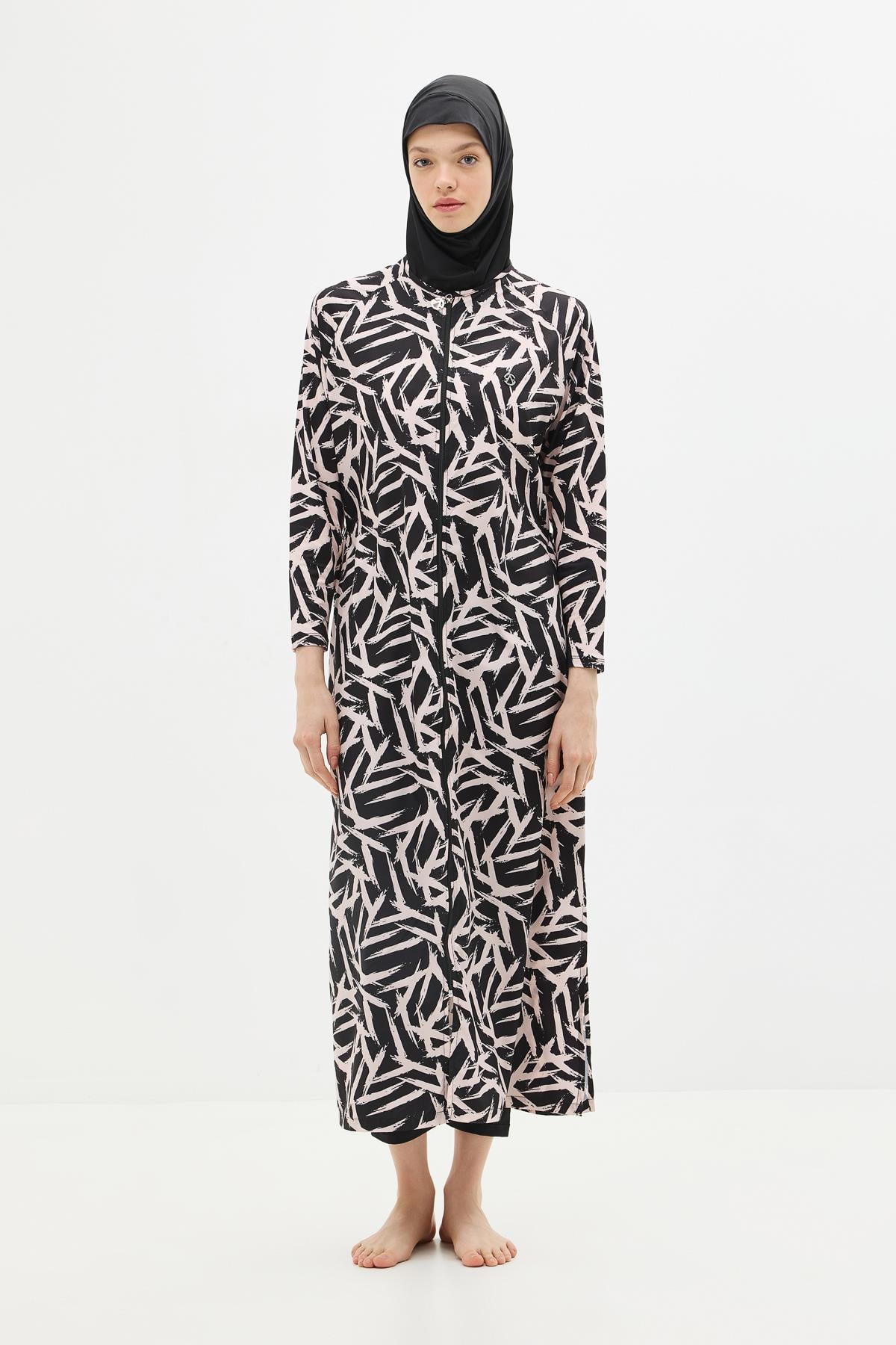 C&City Kids Black - Powder Pink Burkinis